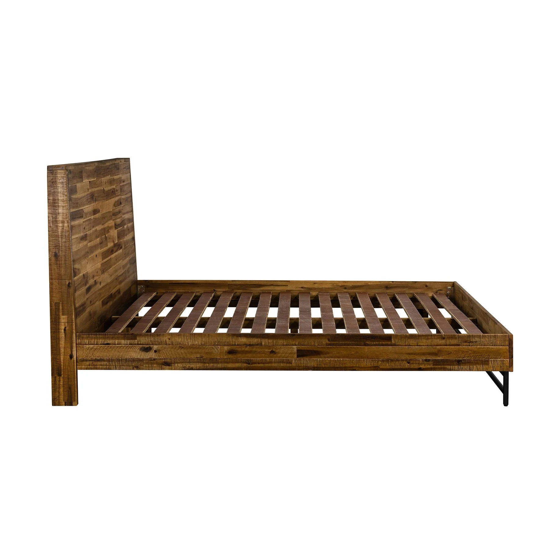 Cusco Rustic Acacia Platform Queen Bed - Image 6