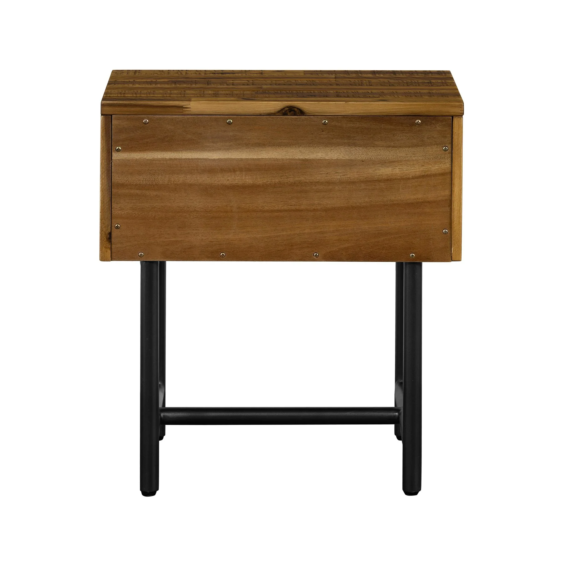 Cusco Rustic Acacia Single Drawer Night stand - Image 5
