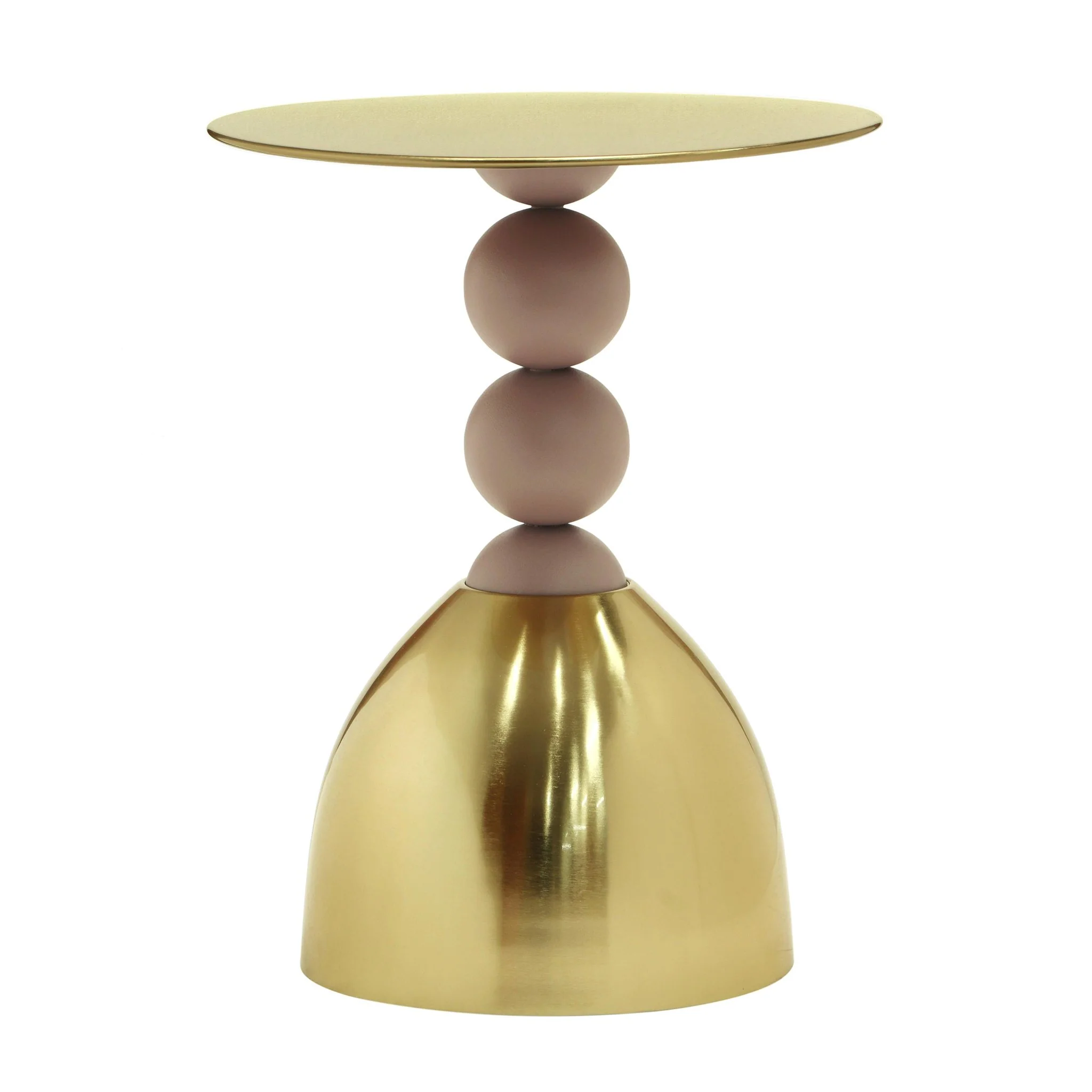 Daleyza Gold Side Table - Image 3