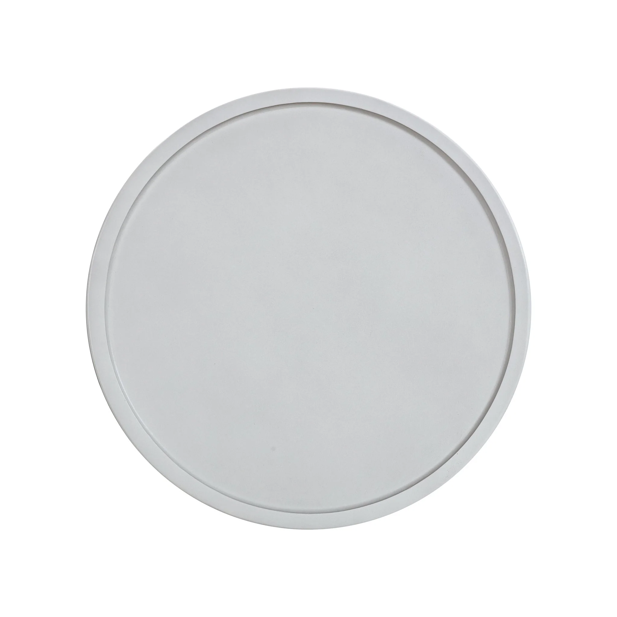 Darcy White Concrete Side Table - Image 5