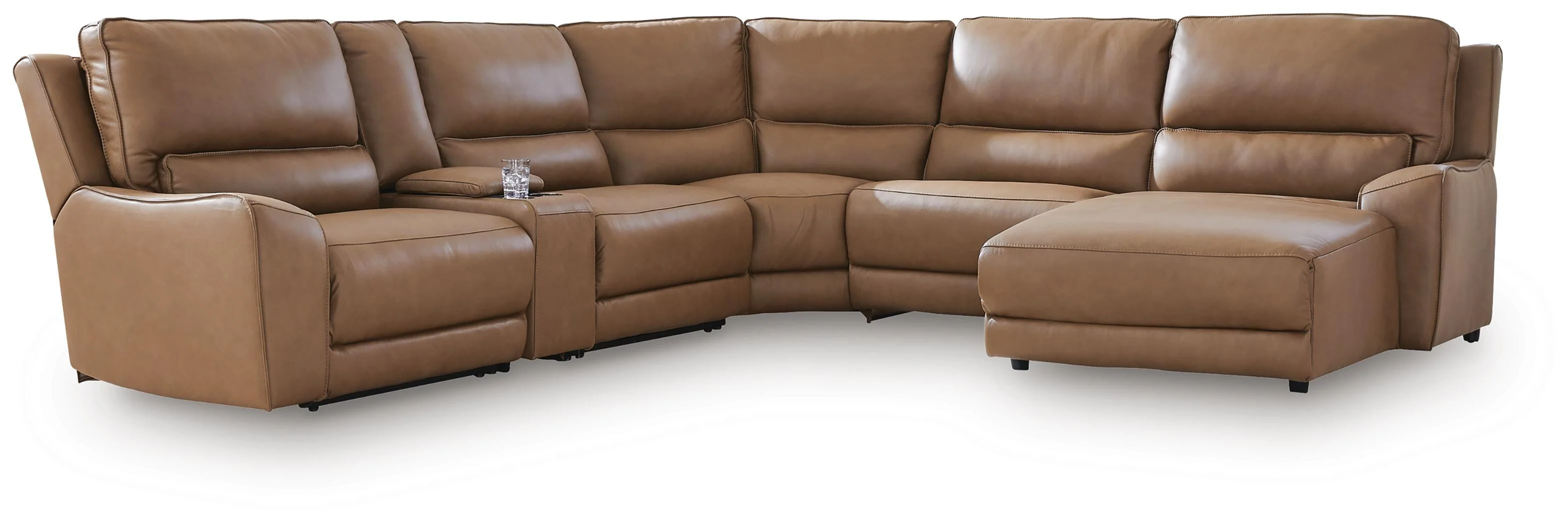 DeepWakes Power Reclining Sectional with Chaise - Image 110