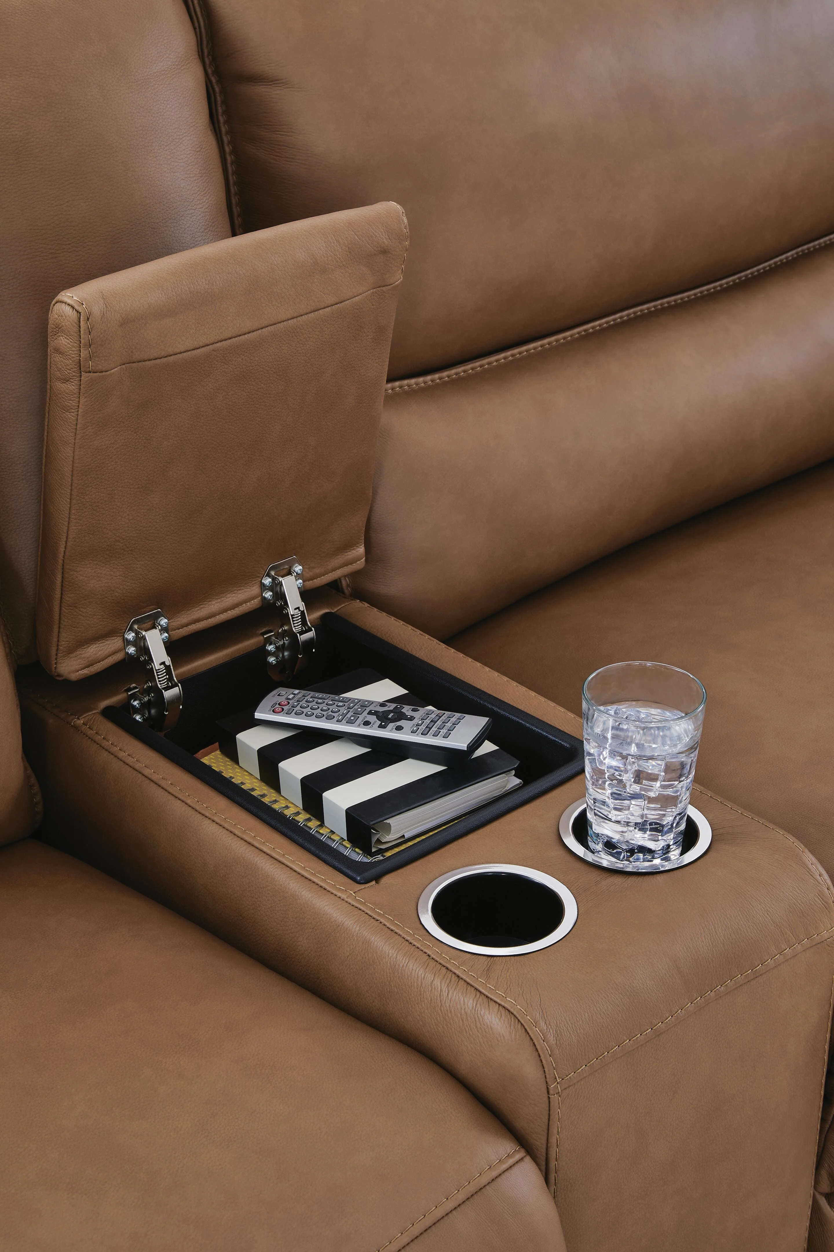 DeepWakes Power Reclining Sectional with Chaise - Image 132