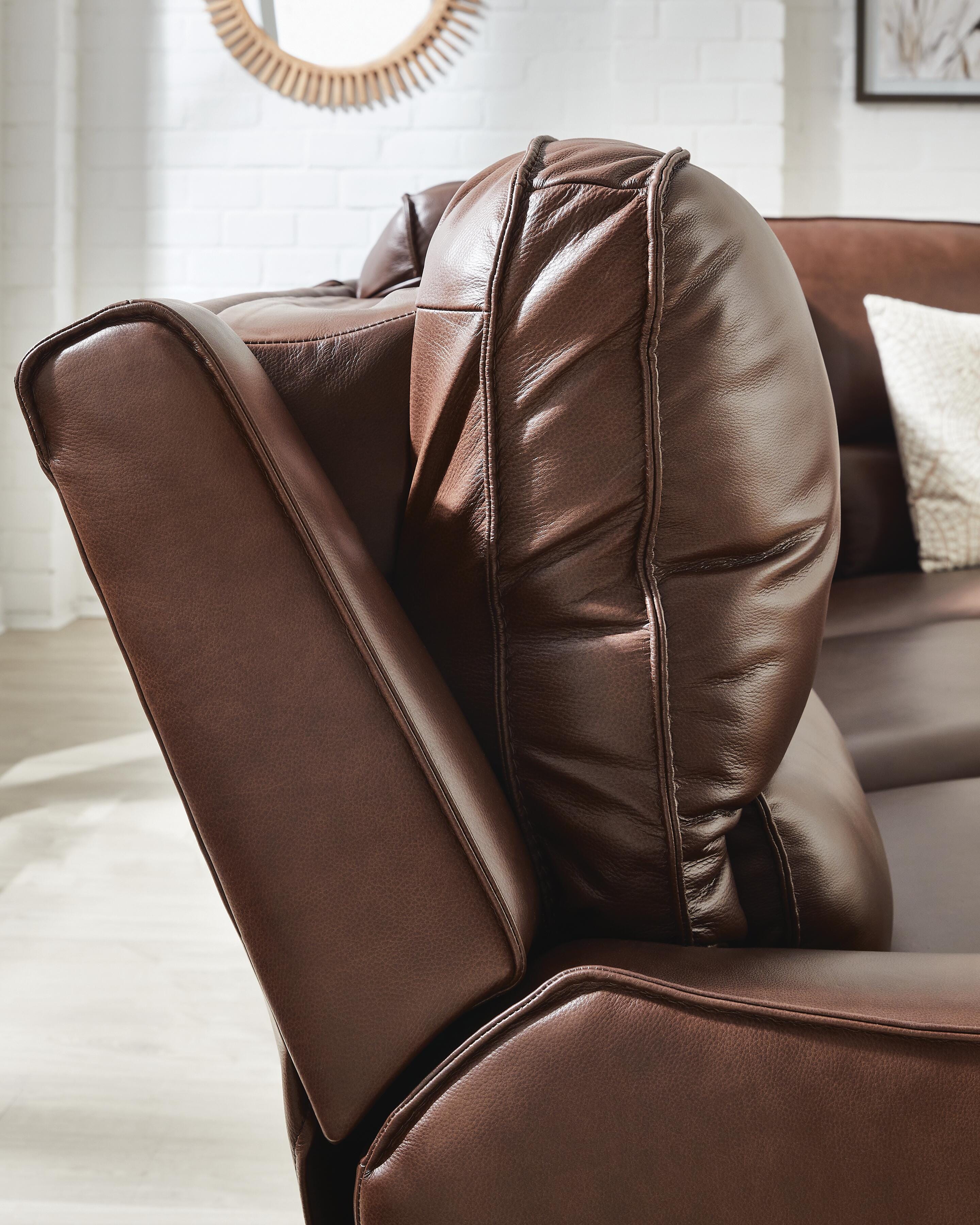 DeepWakes Power Reclining Sectional with Chaise - Image 53