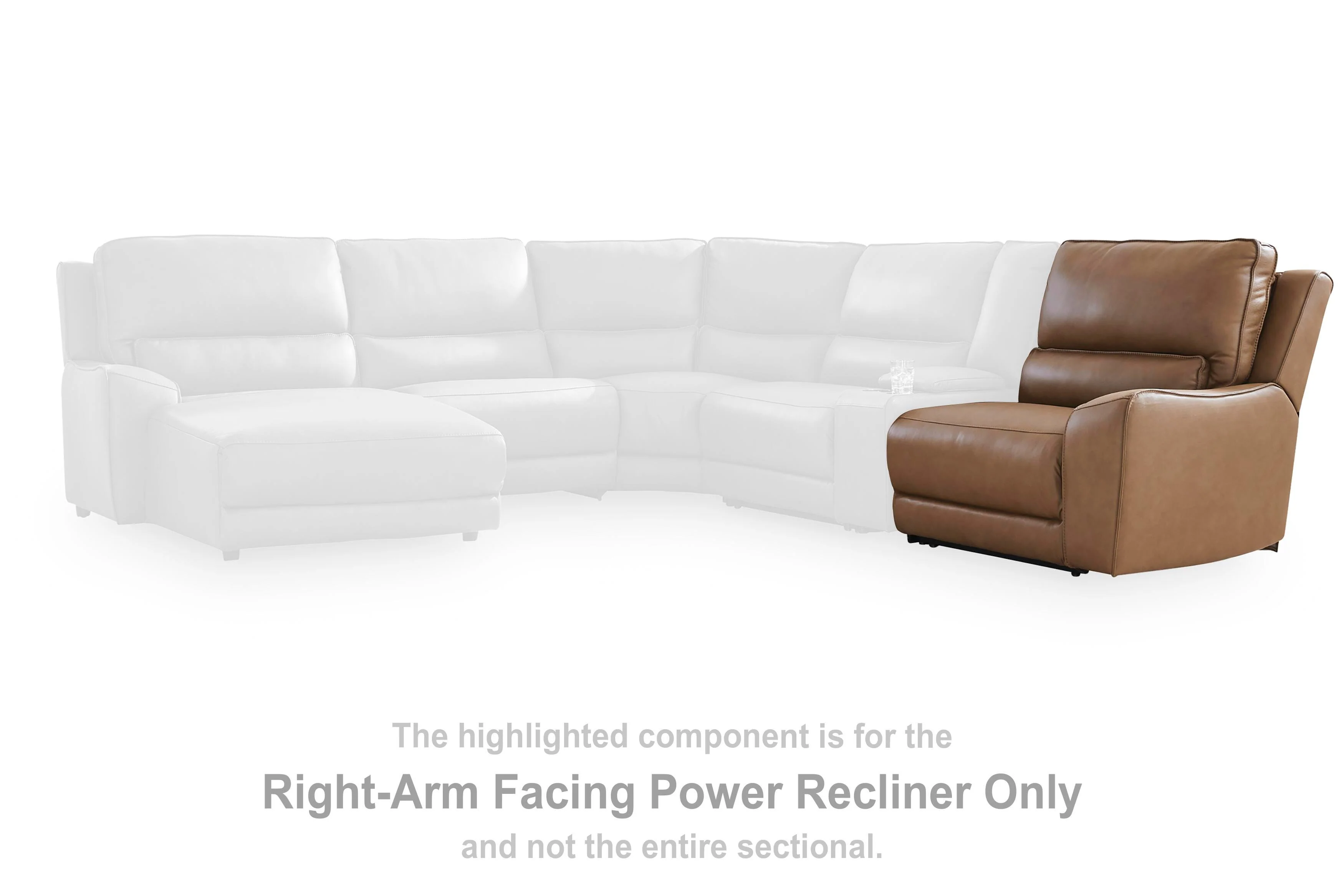 DeepWakes Power Reclining Sectional with Chaise - Image 88