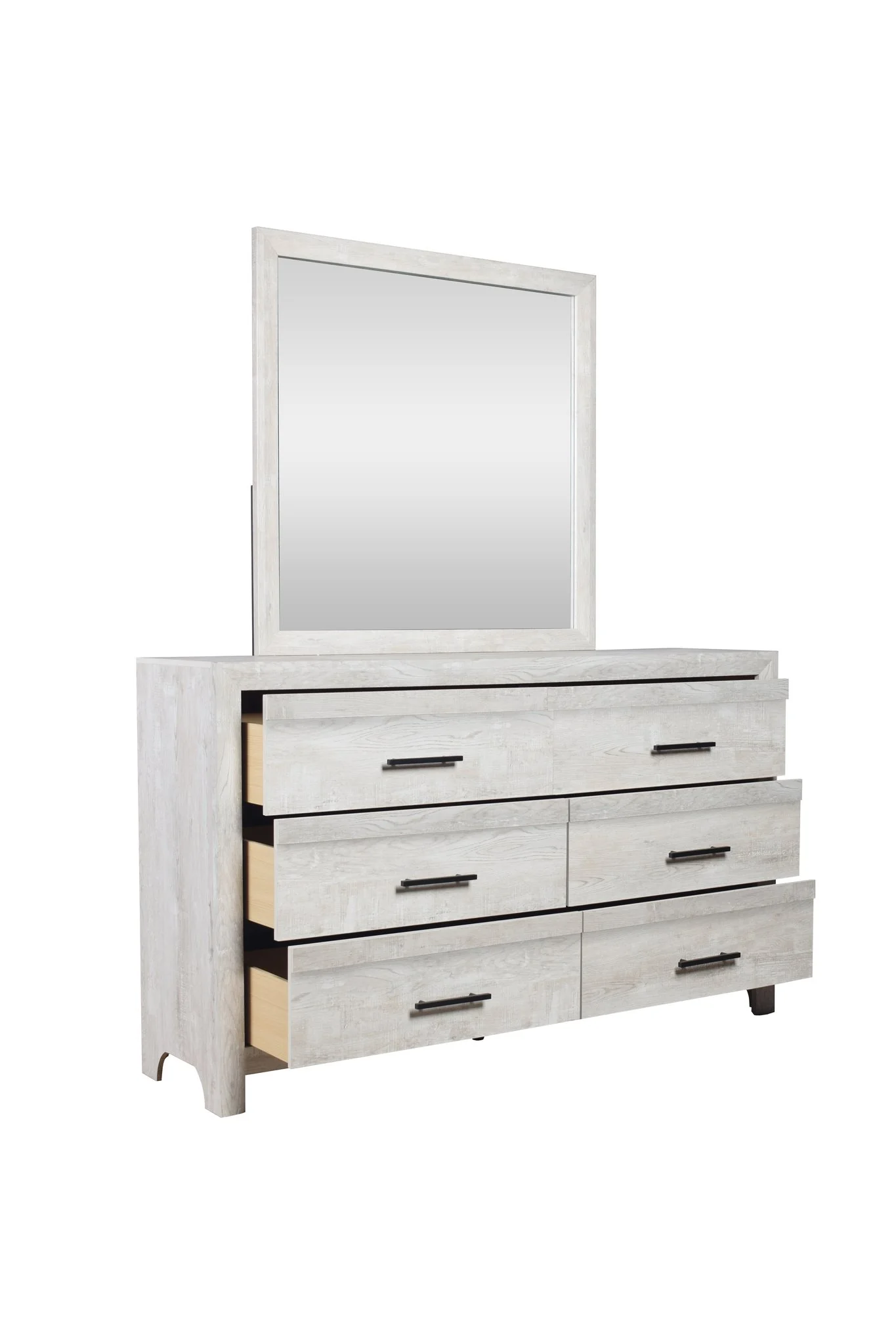 Denver Queen 4 Pc Bedroom Set Rustic Natural - Image 7