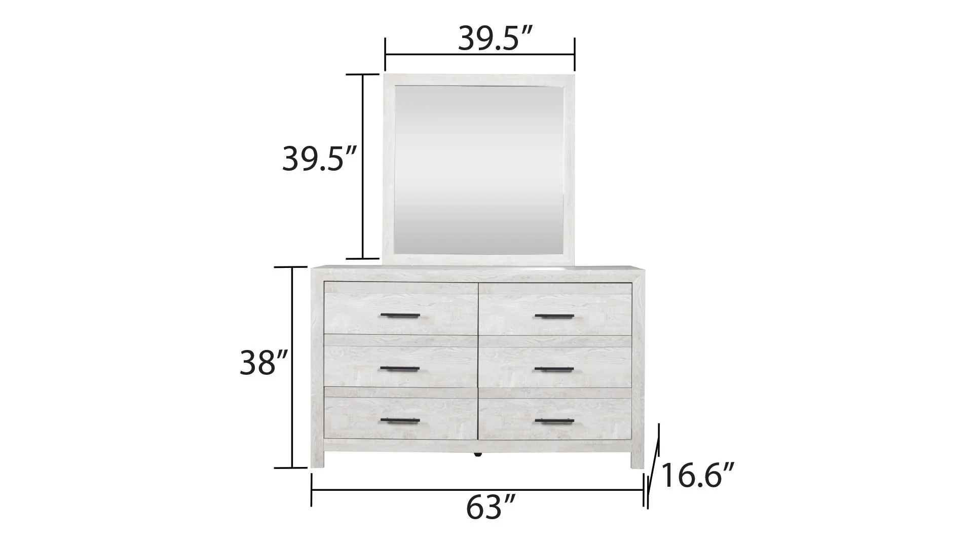 Denver Queen 4 Pc Bedroom Set Rustic Natural - Image 8