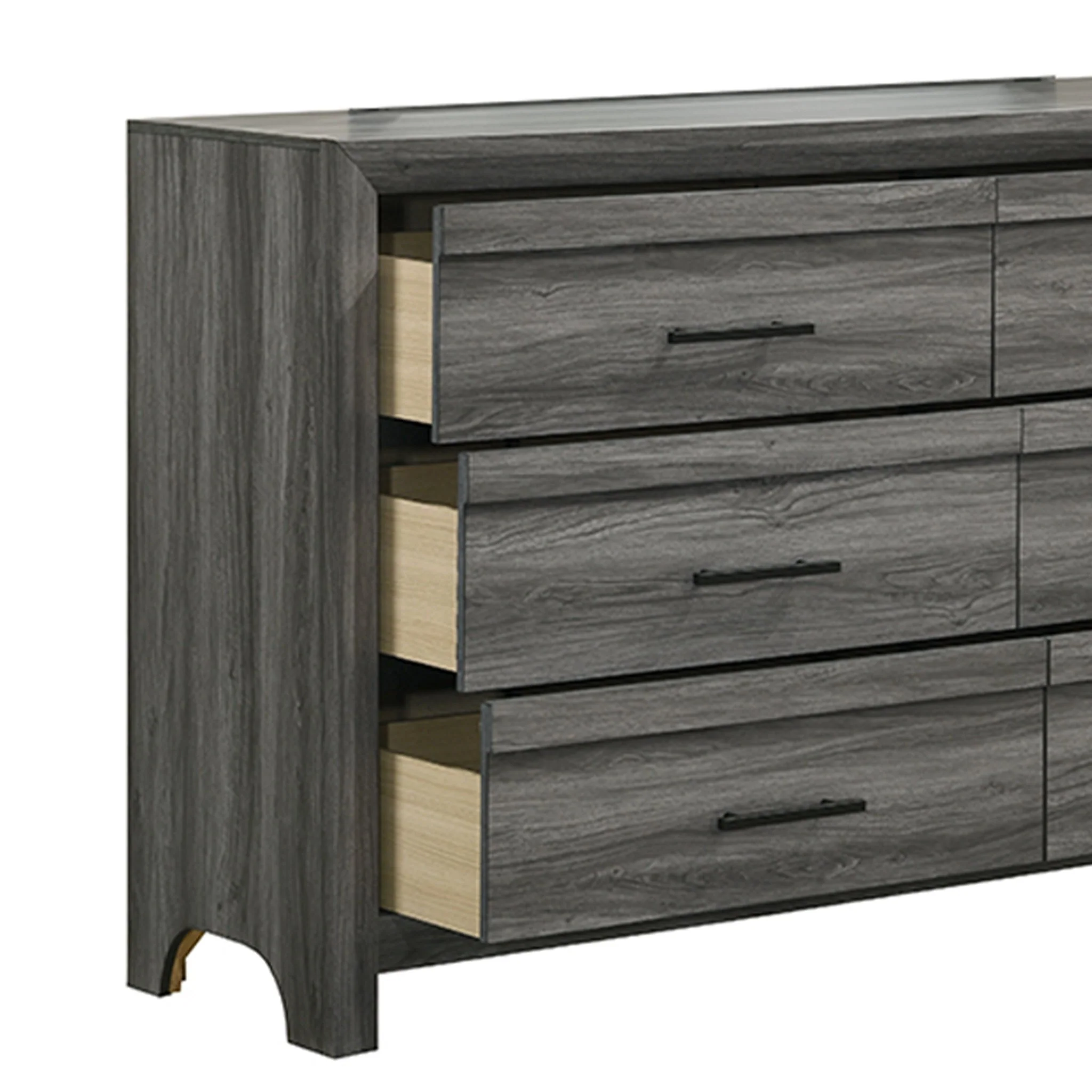Denver Queen 5 Pc Bedroom Set Gray - Image 11