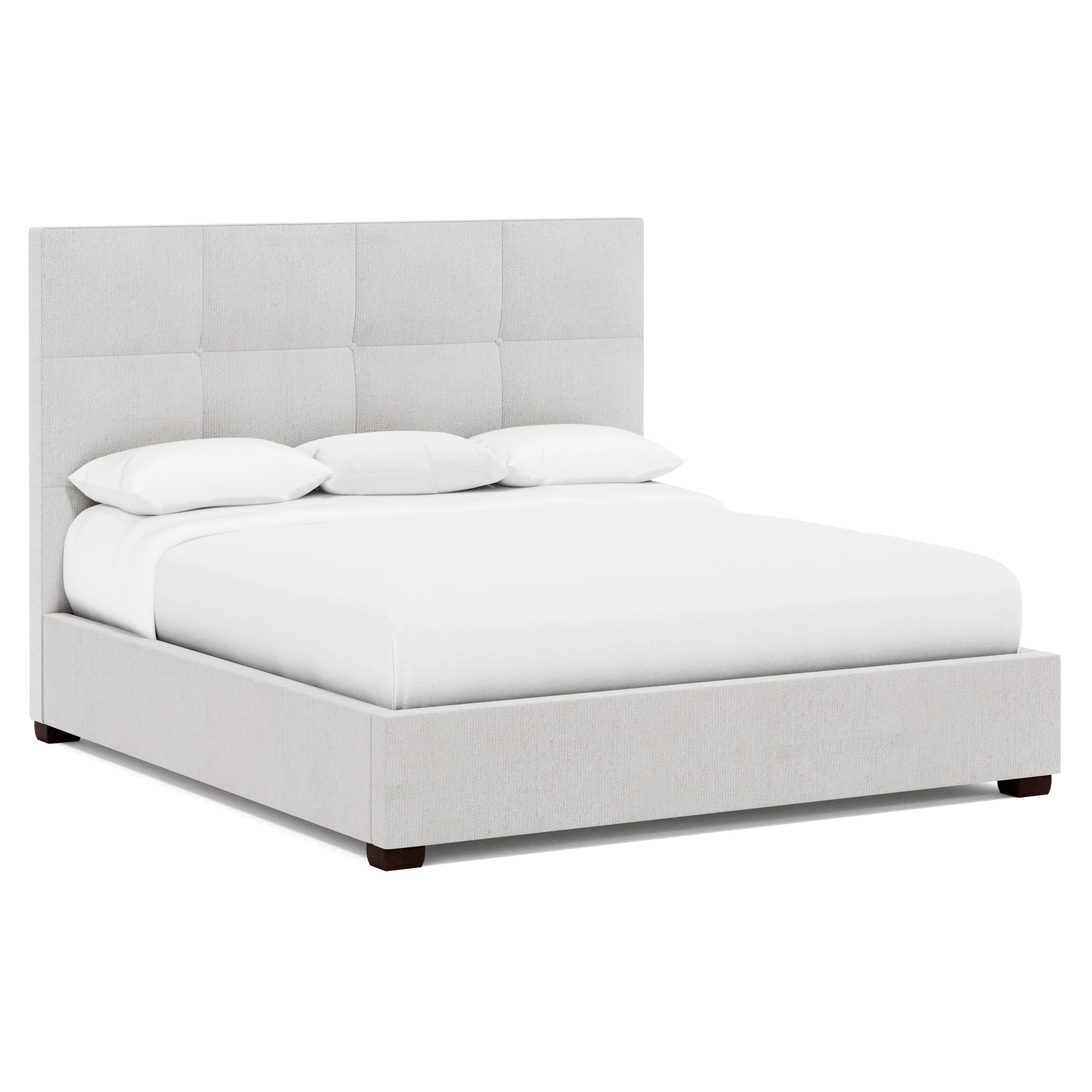 Derrick Fabric Panel Bed