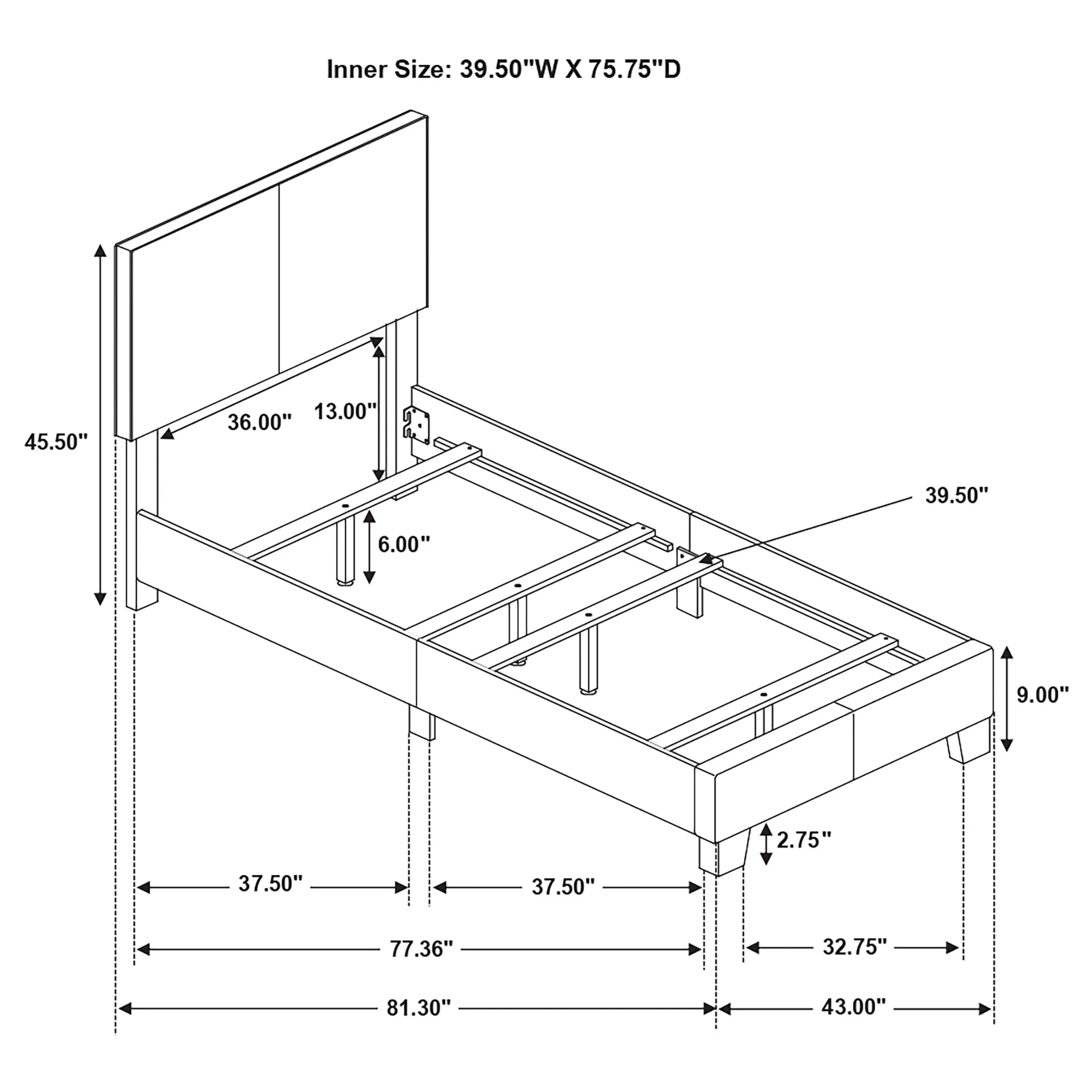 Dorian Panel Bed - Image 45