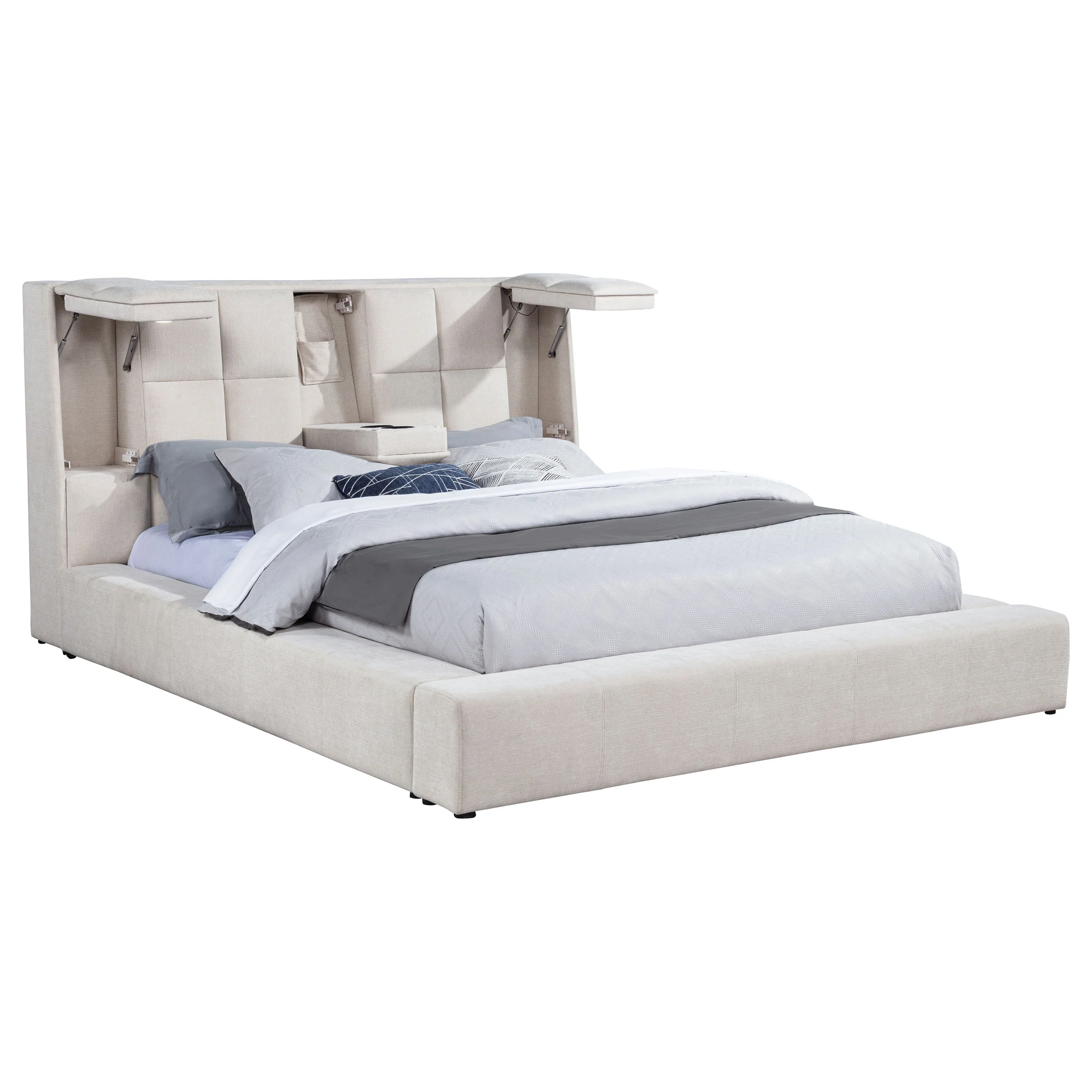 Dreux Panel Platform Bed - Image 33