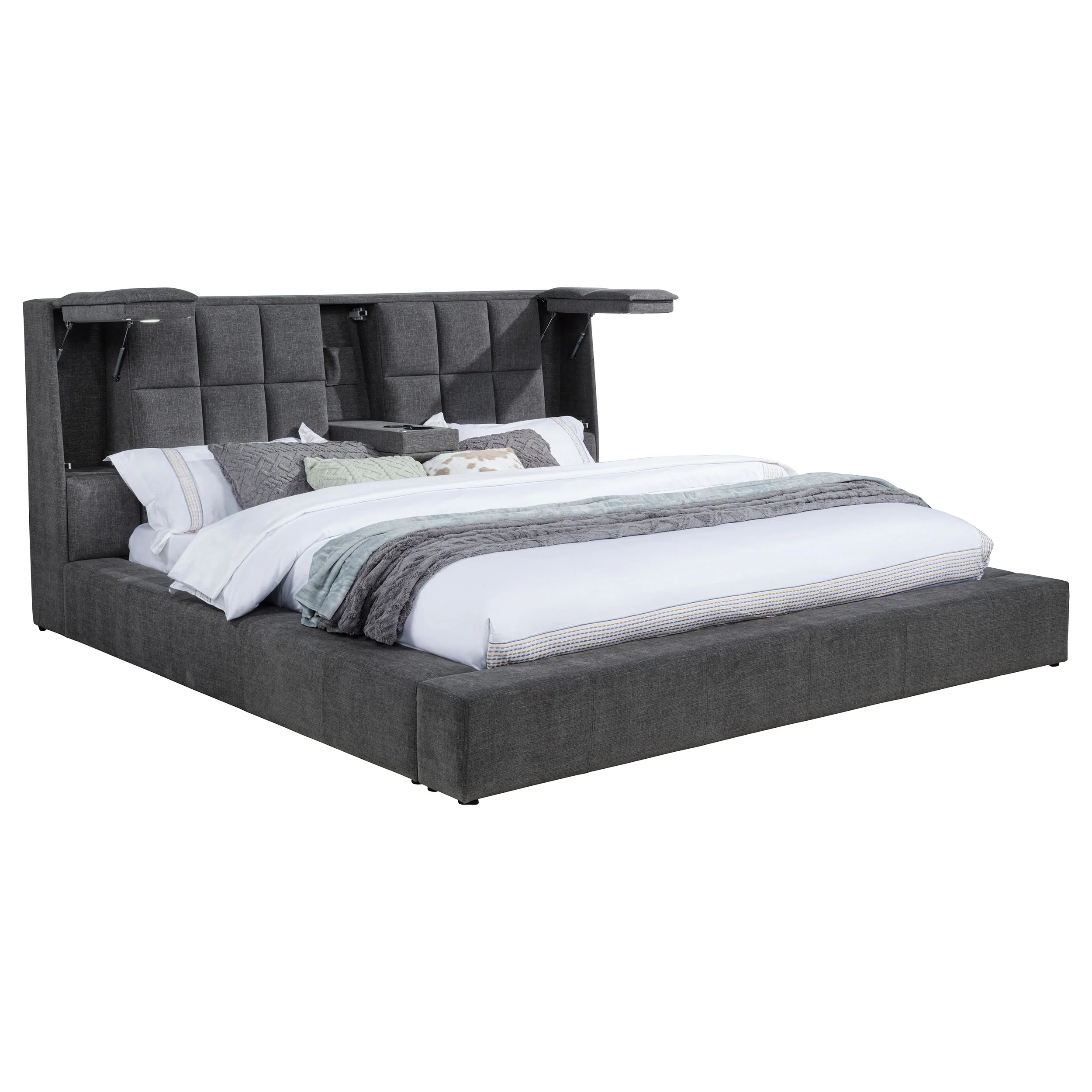 Dreux Panel Platform Bed - Image 61