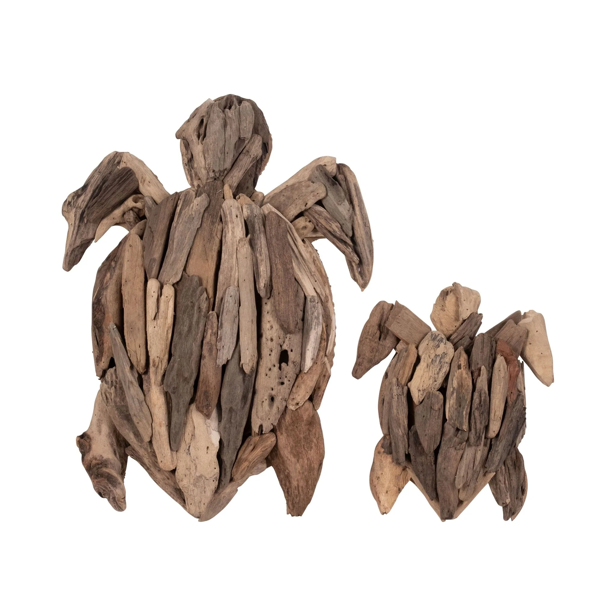 Driftwood, 22"h Turtle Deco, Natural - Image 6