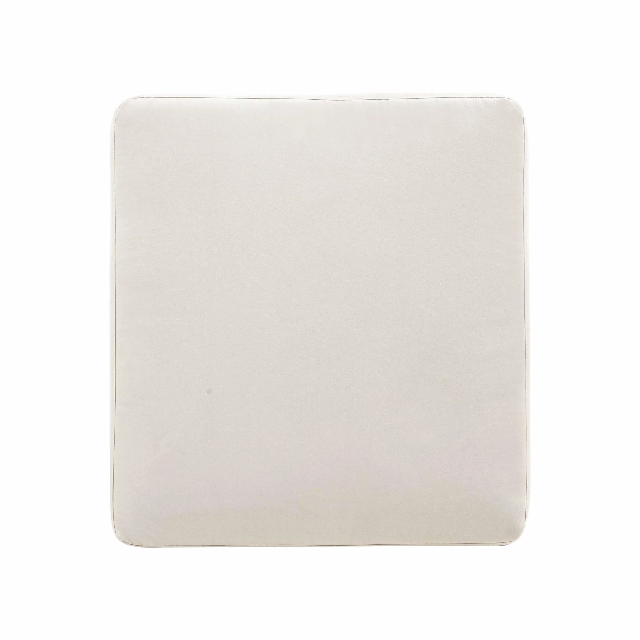 Dunes Cream Outdoor Ottoman - Image 4