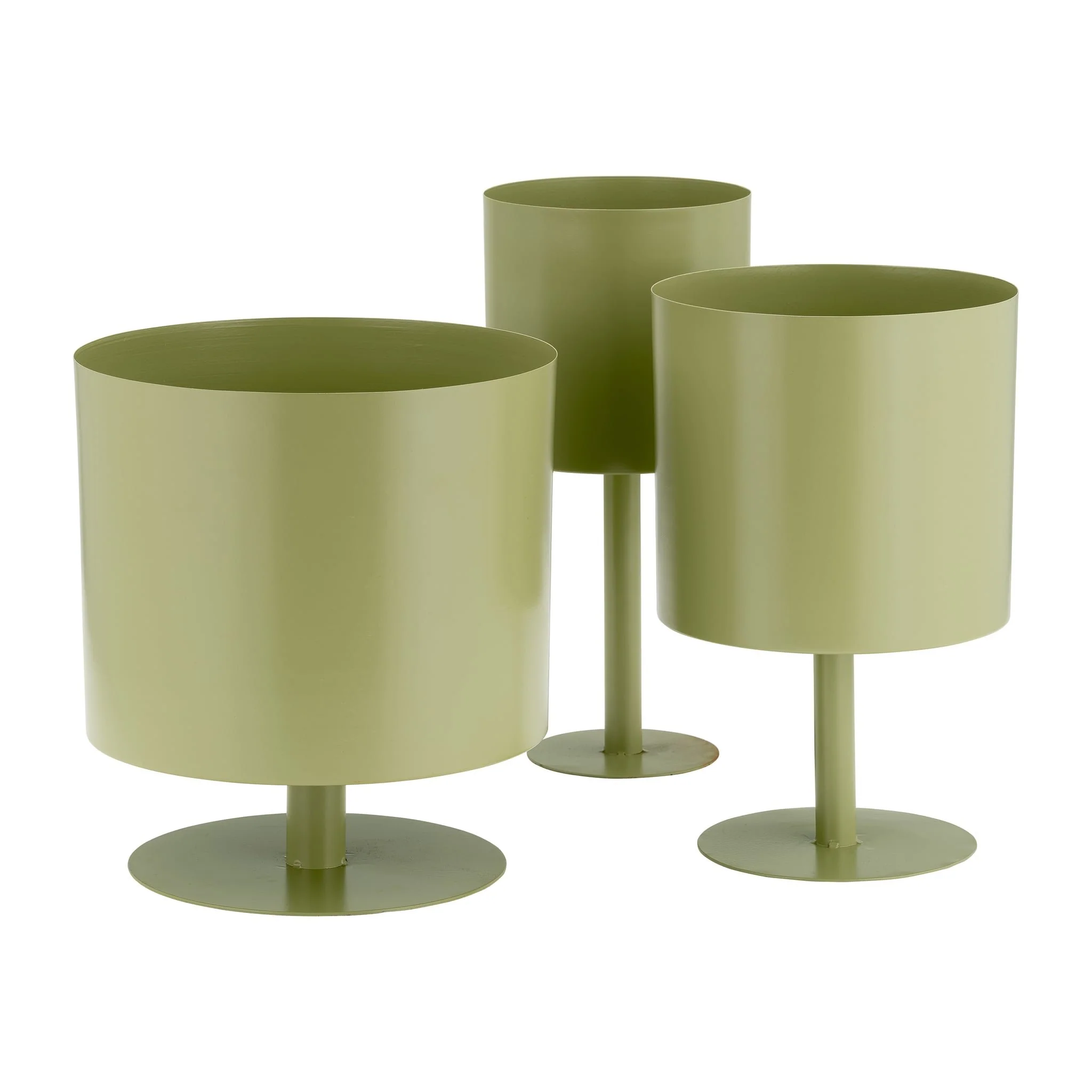 Ec Metal,6",flat Round Base Planter,tendril - Image 7