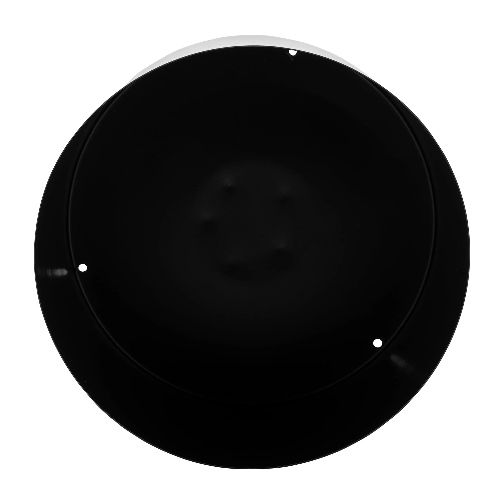 Ec Metal,8",flat Round Base Planter,black - Image 4