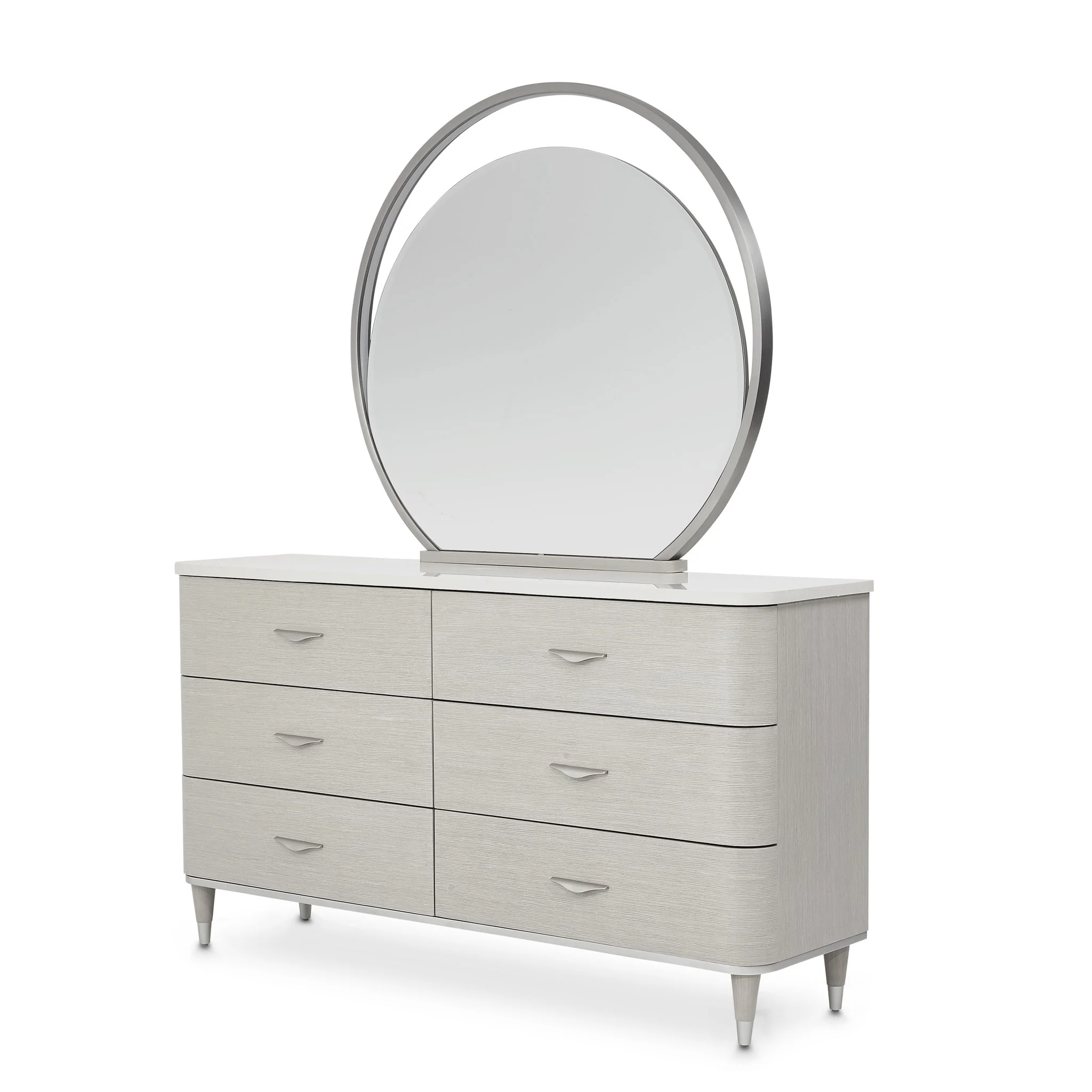 Eclipse Dresser with Mirror - Moonlight