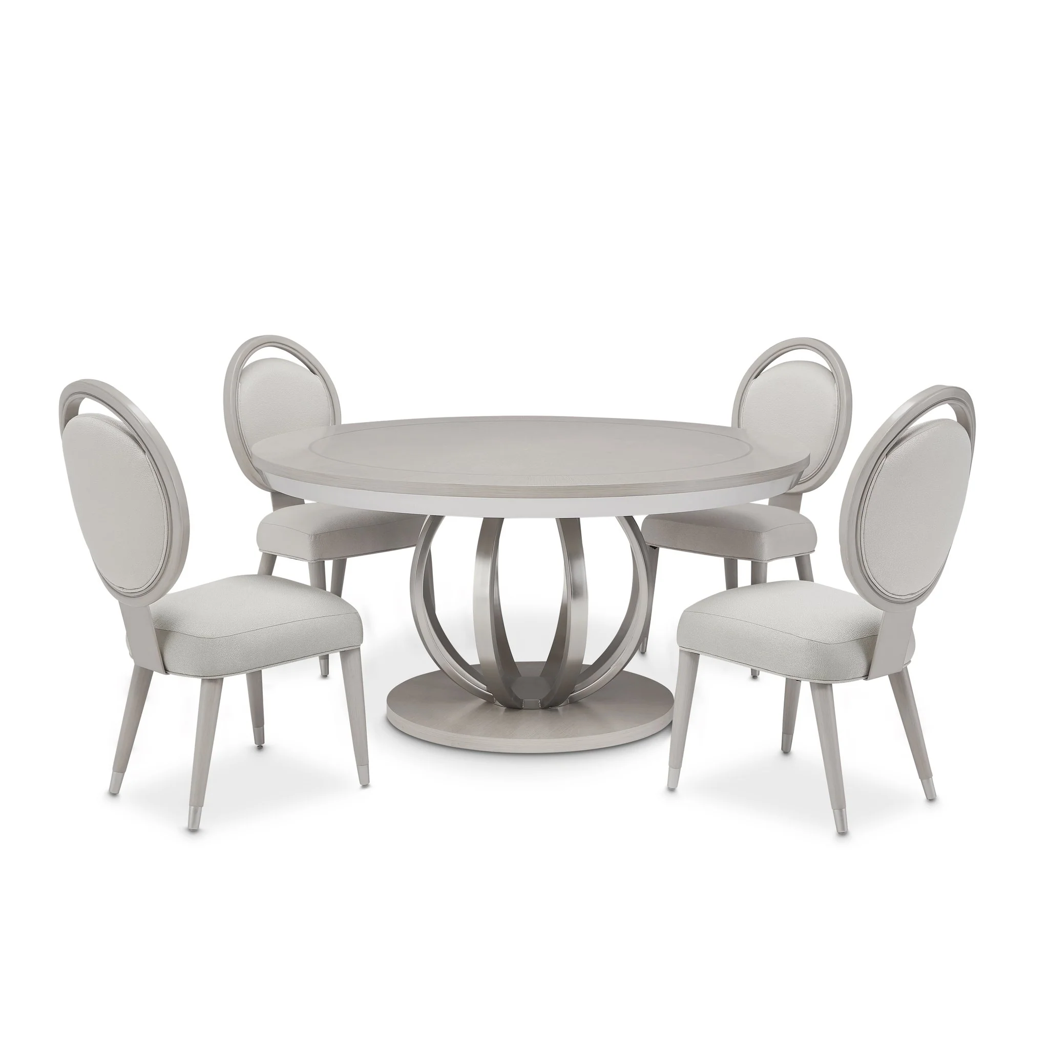 Eclipse Round Dining Table - Moonlight Gray