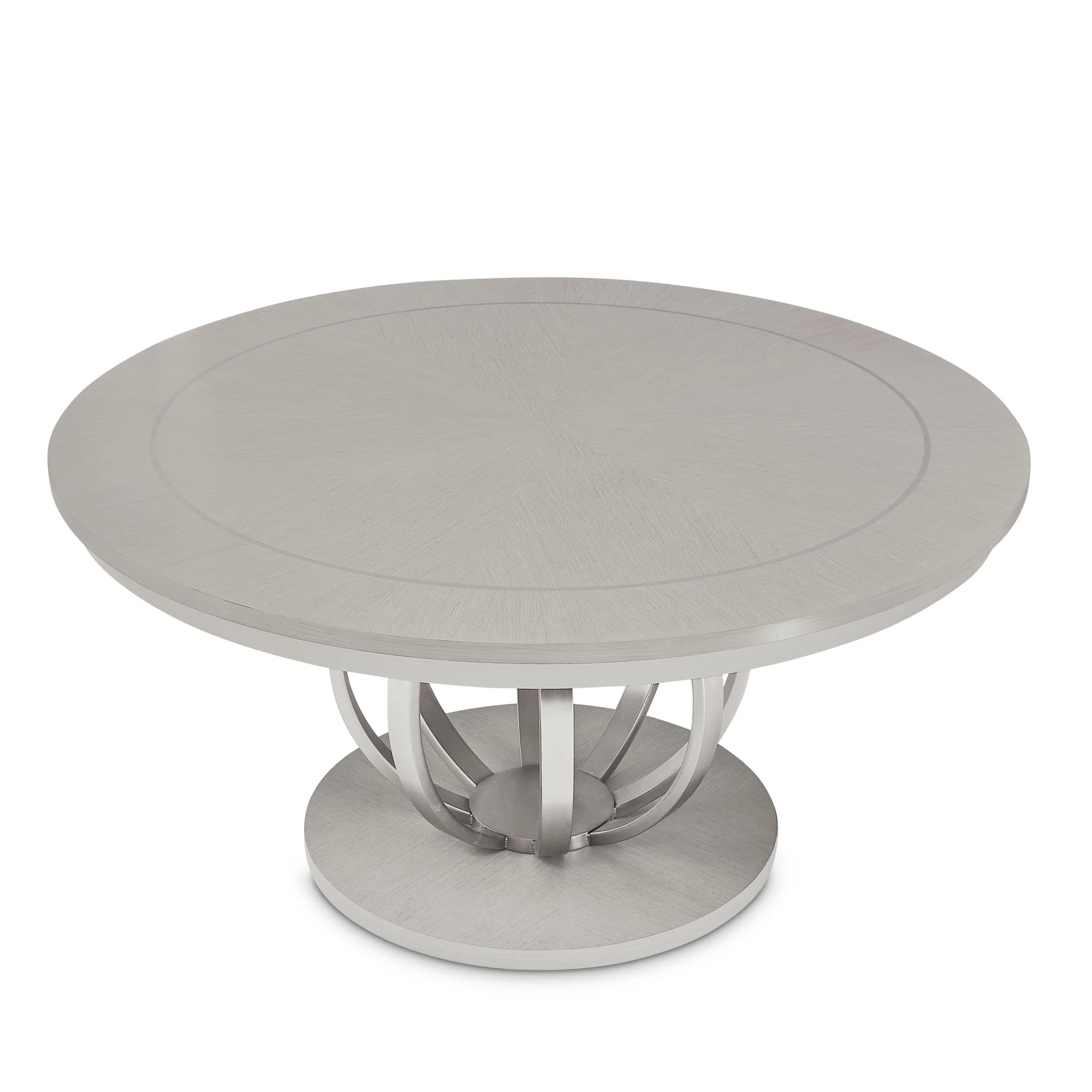Eclipse Round Dining Table - Moonlight Gray - Image 6
