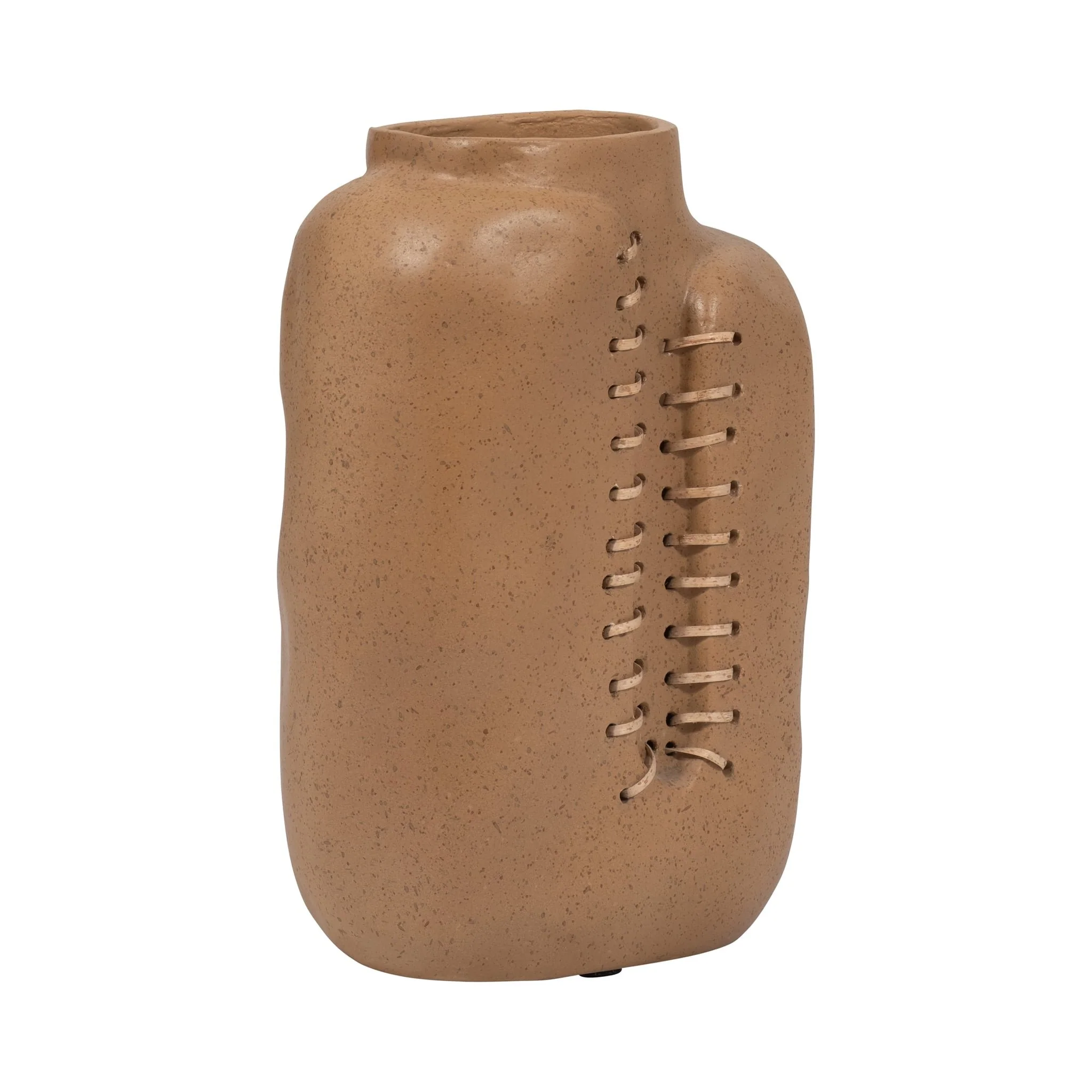 Ecomix, 12" Stitched Up Vase, Terracotta - Image 3
