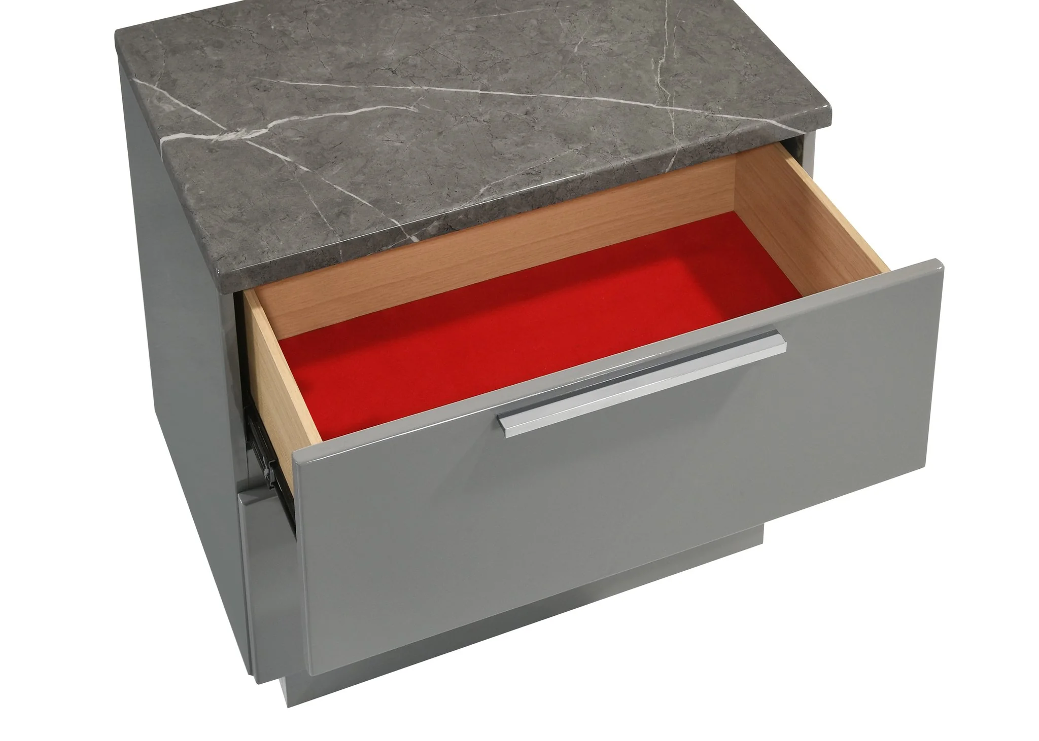 Elara Nightstand Gray - Image 6