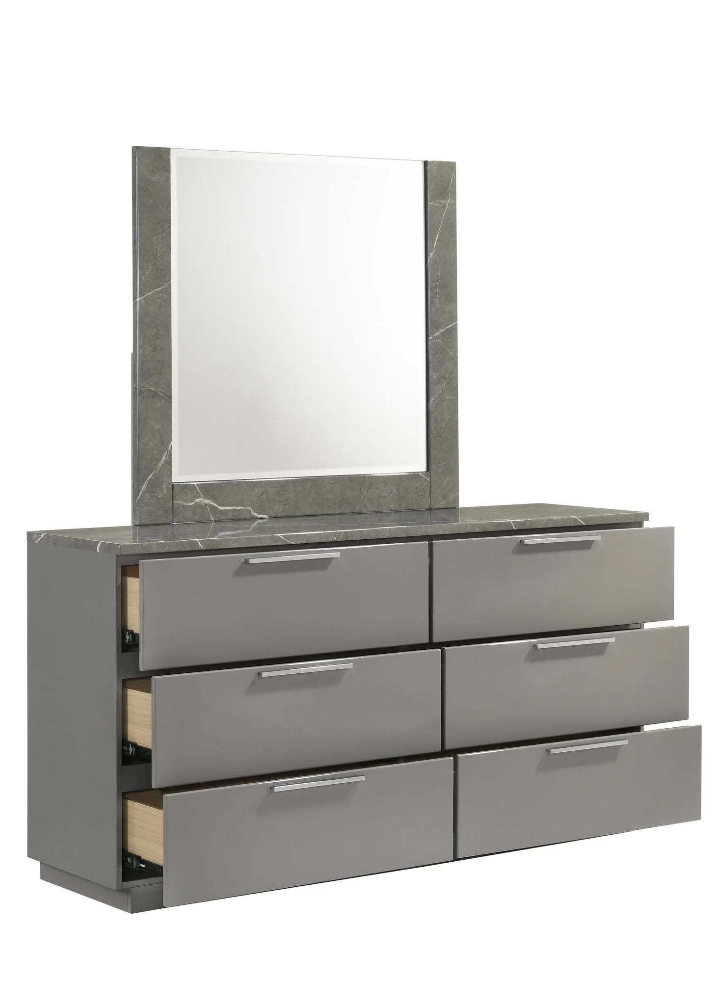 Elara Queen 5PC Bedroom Set Gray - Image 7