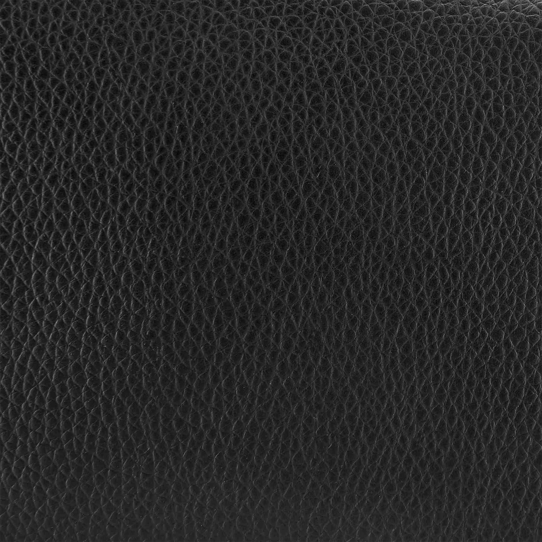 Eleanor Swivel Counter Stool in Black Metal with Black Faux Leather - Image 9