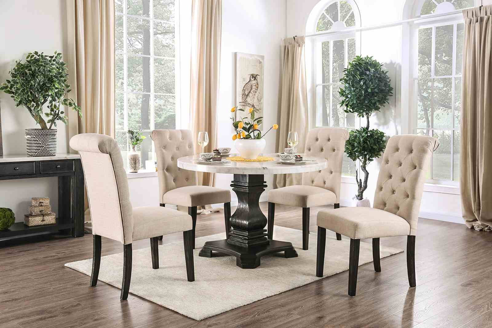 Elfredo 5 Pc. Round Dining Table Set - Image 2