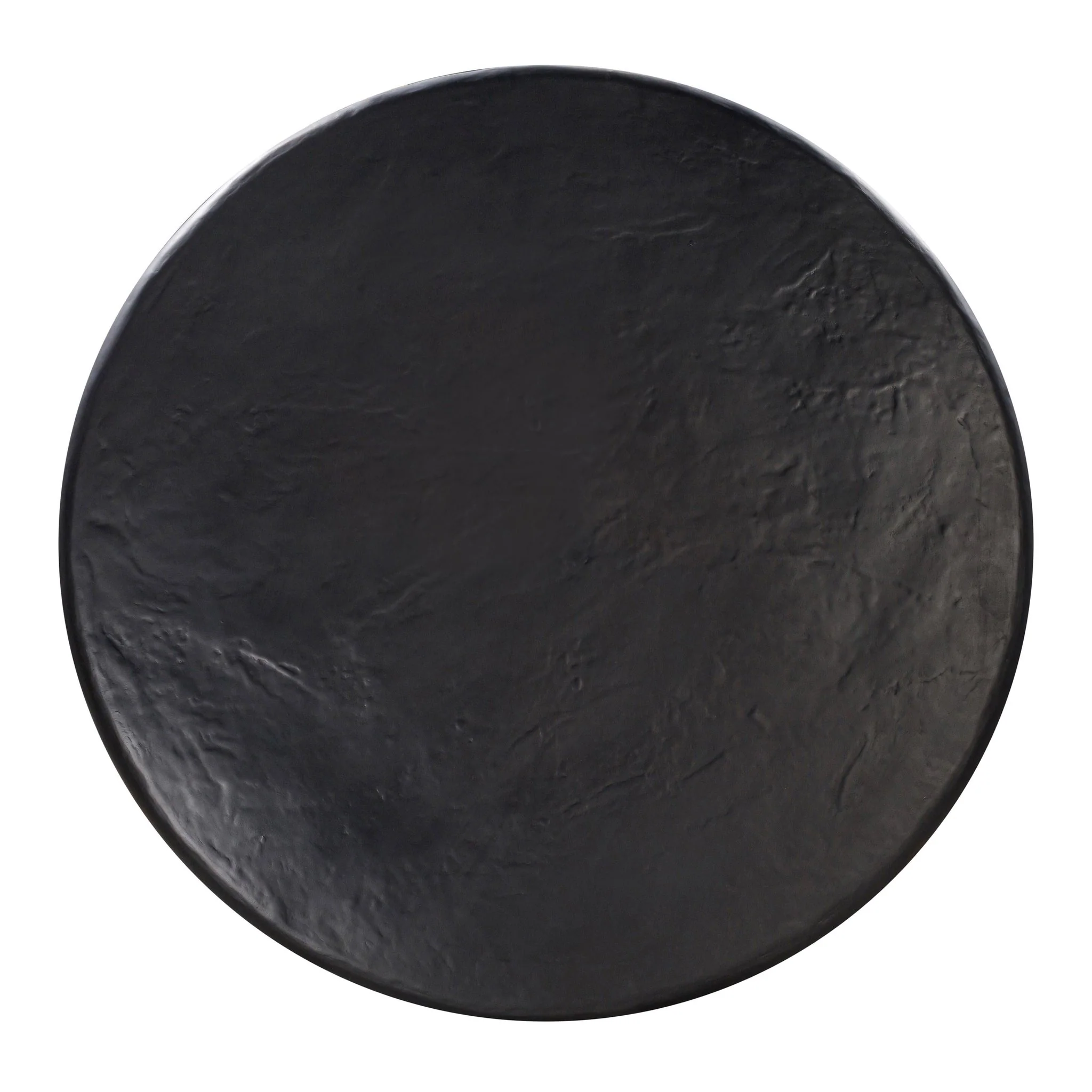 Elika Black Faux Plaster Round Dining Table - Image 6