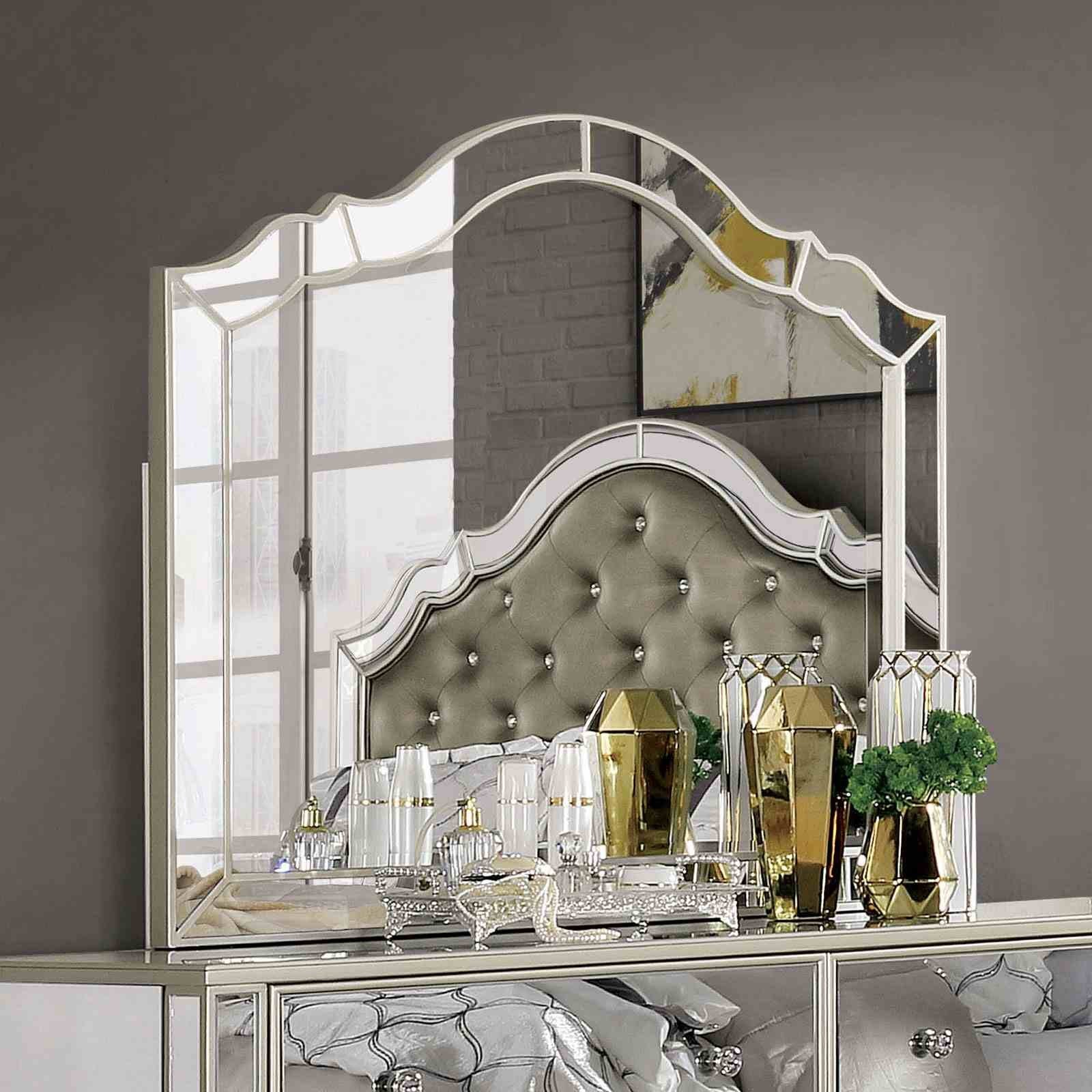 Eliora Mirror w/ LED, Silver