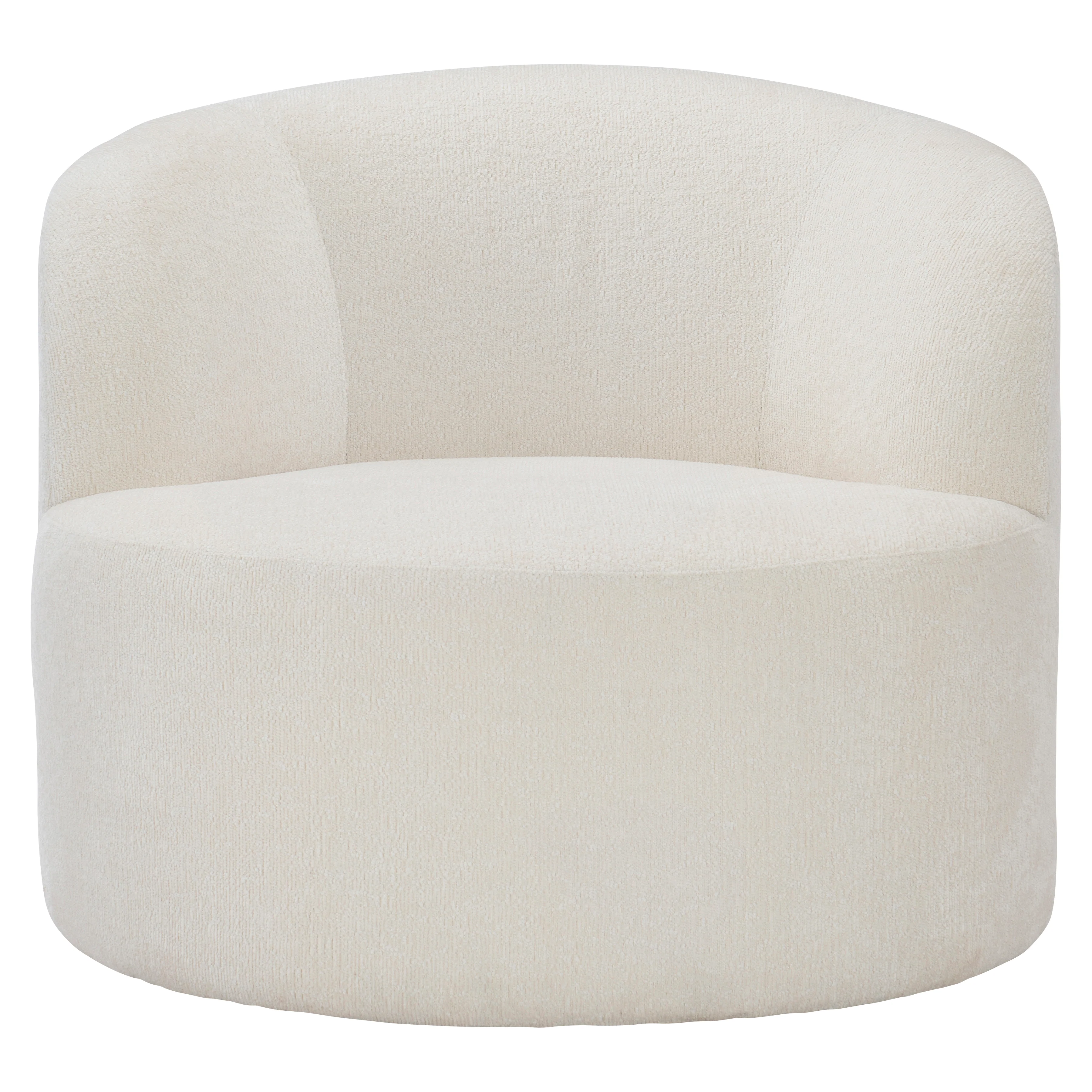 Elle Fabric Swivel Chair - Image 3