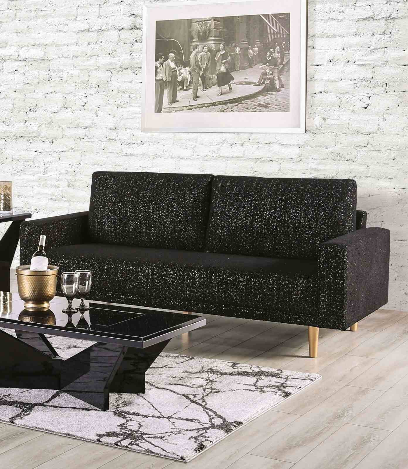 Elverum Sofa, Black