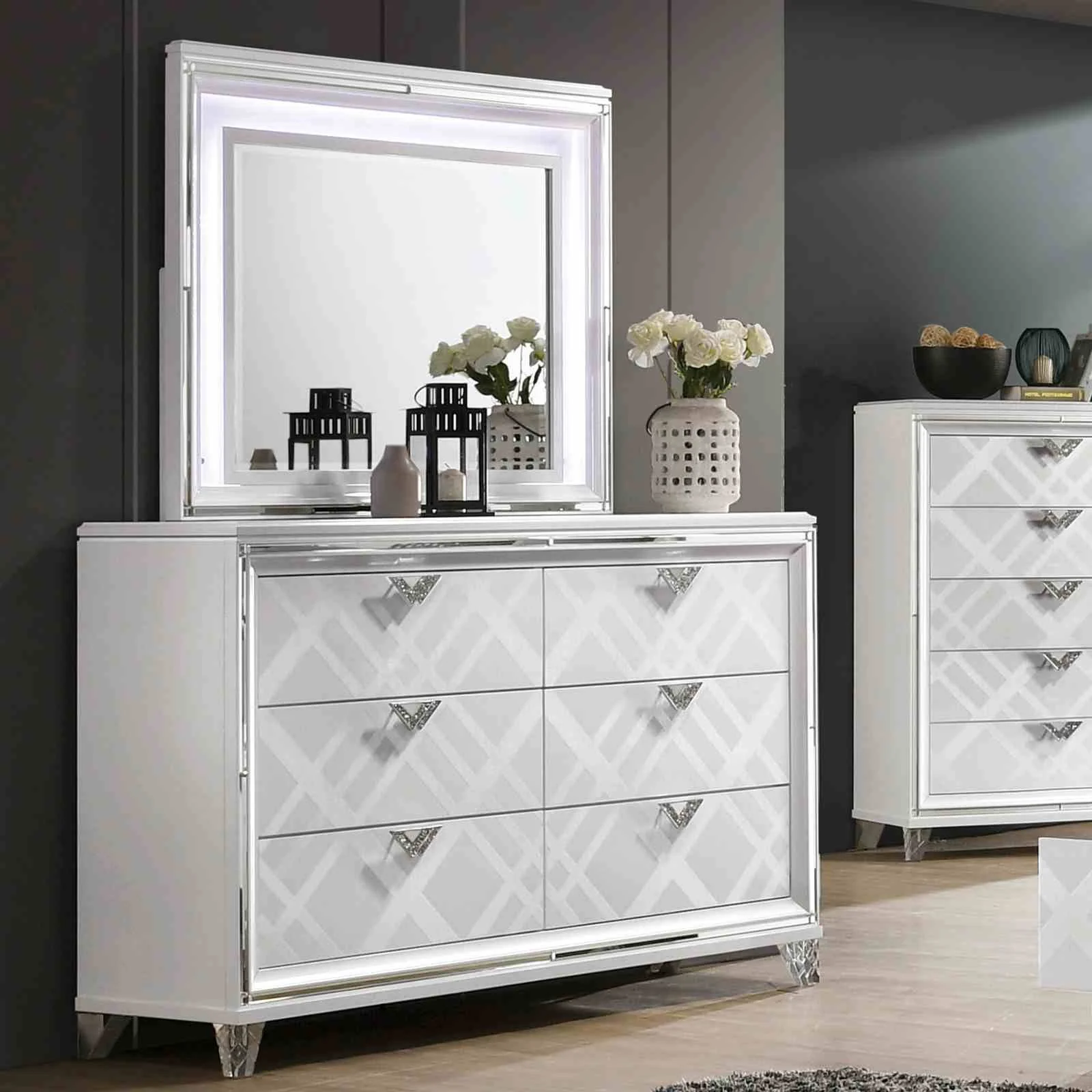 Emmeline Dresser, White