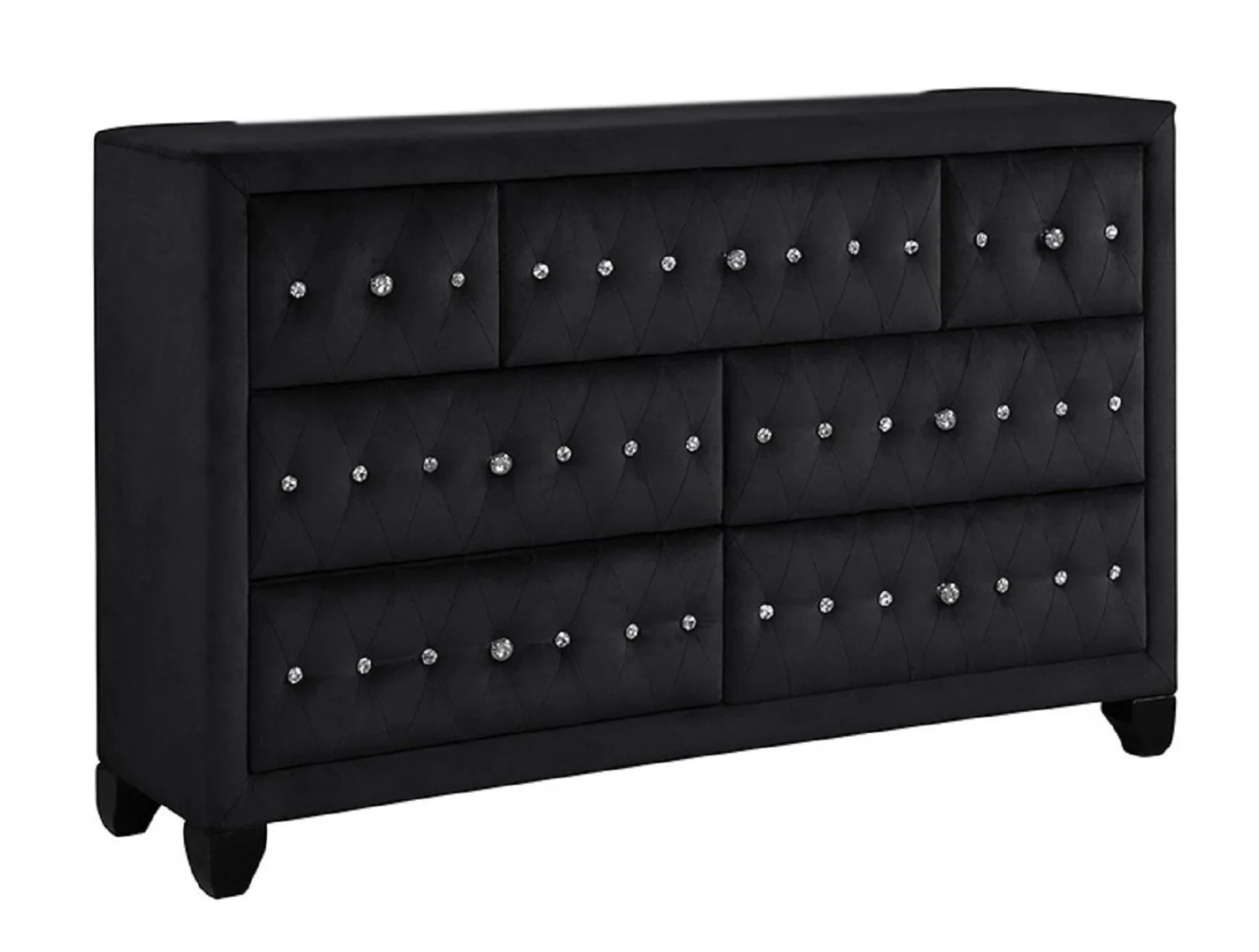 Encore King 5PC Bedroom Set Black - Image 7