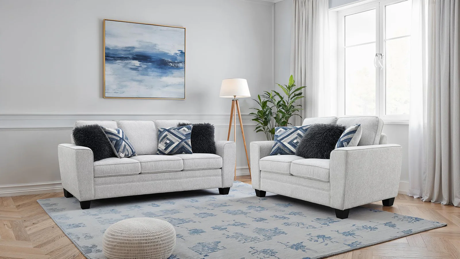 Enea Sofa + Loveseat