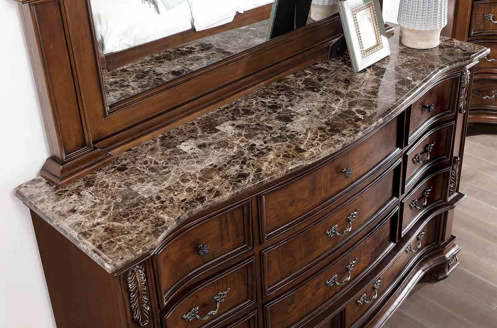 Esparanza Dresser, Brown Cherry - Image 3