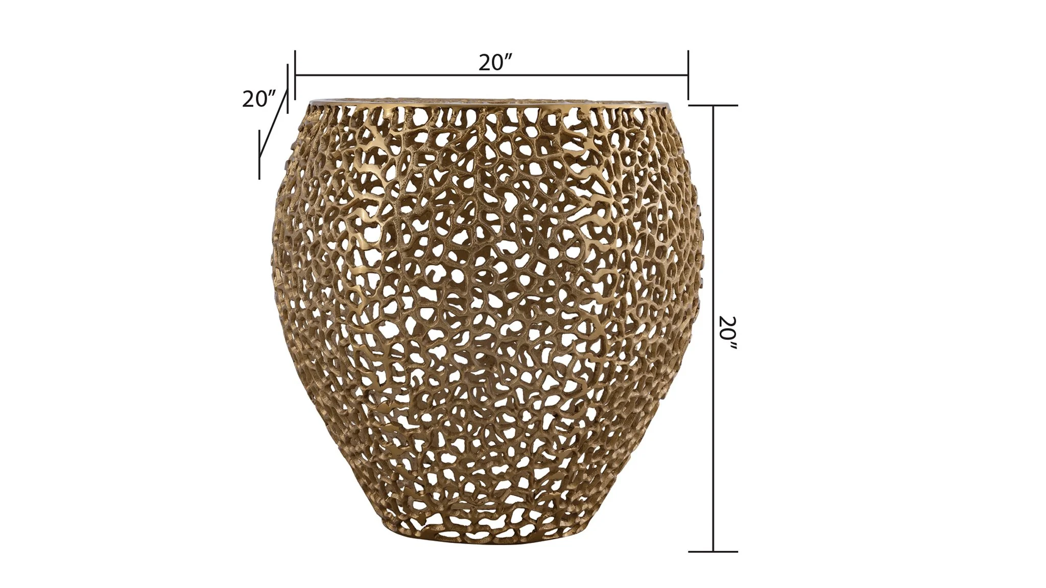 ET3403-18 Side Table Gold - Image 6