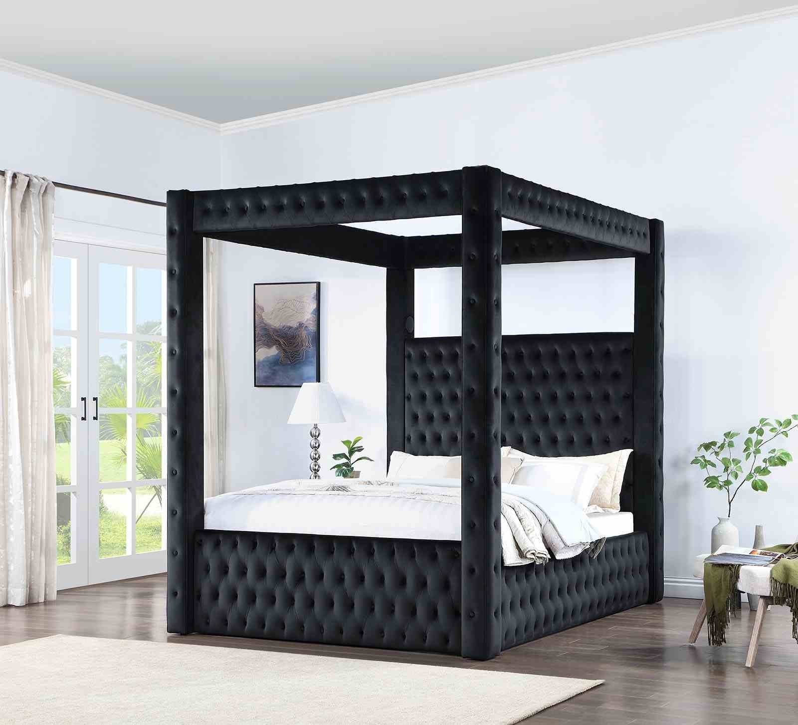 Etherea E.King Bed, Black