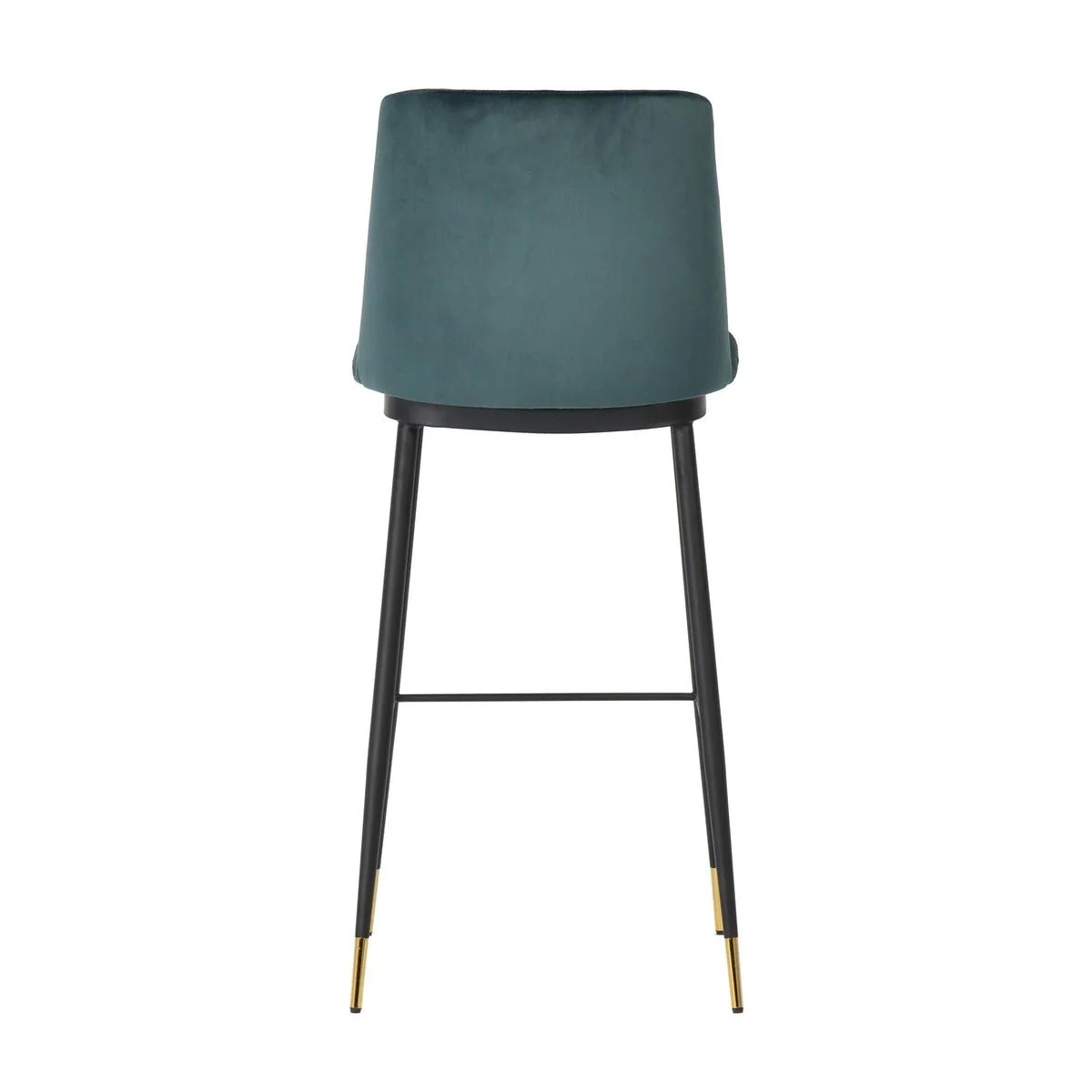 Evora Green Velvet Counter Stool (Set of 2) - Image 6