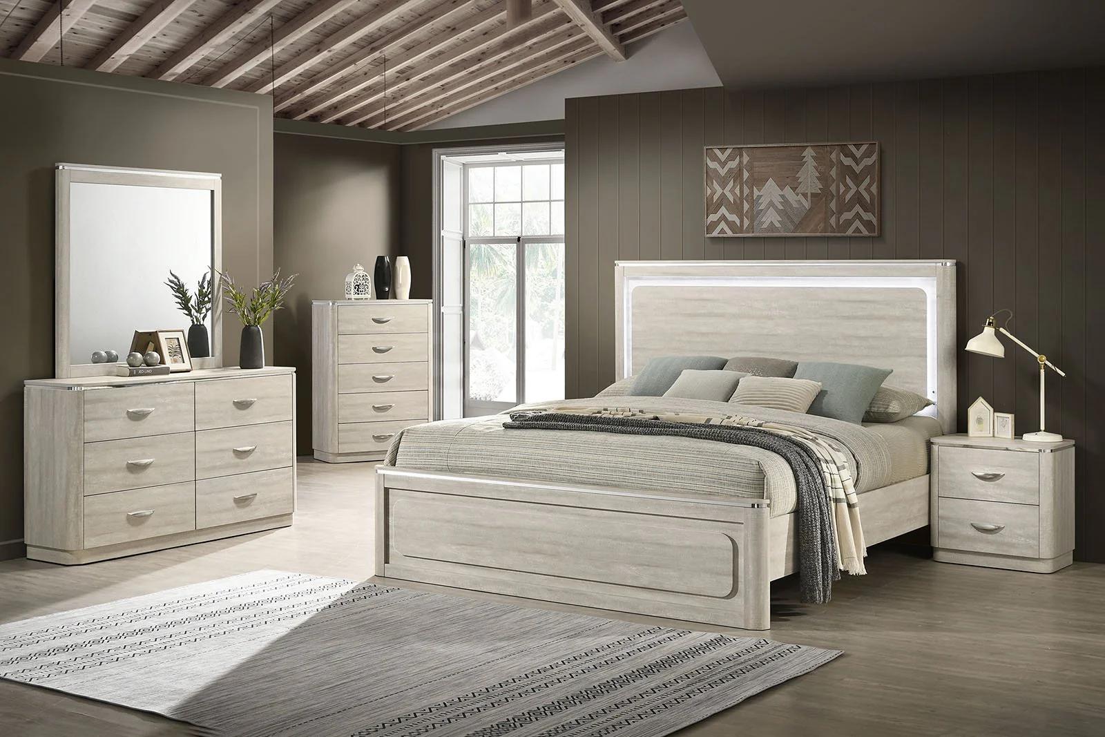 Farsund E.King Bed
