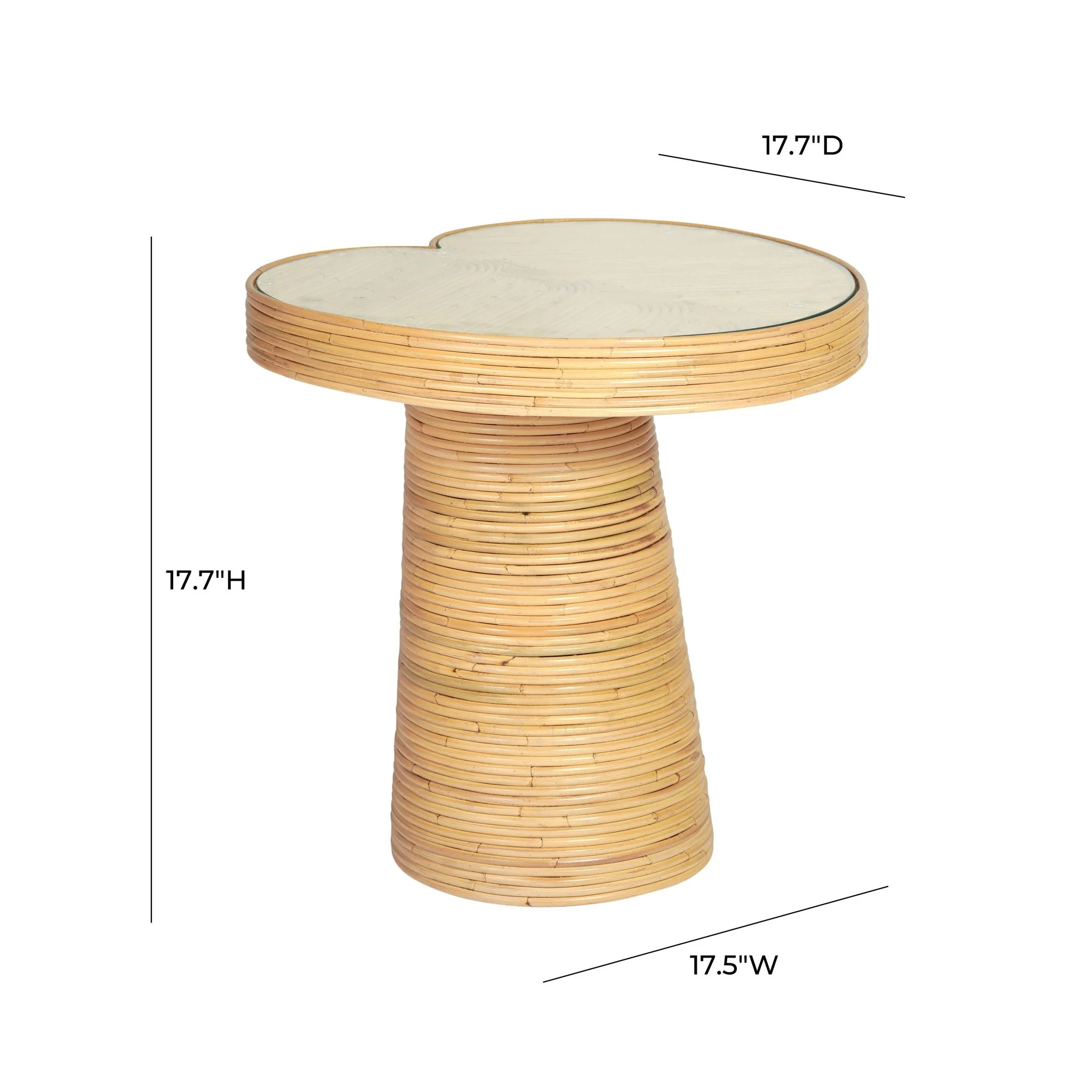Felicia Short Lilypad Side Table - Image 7