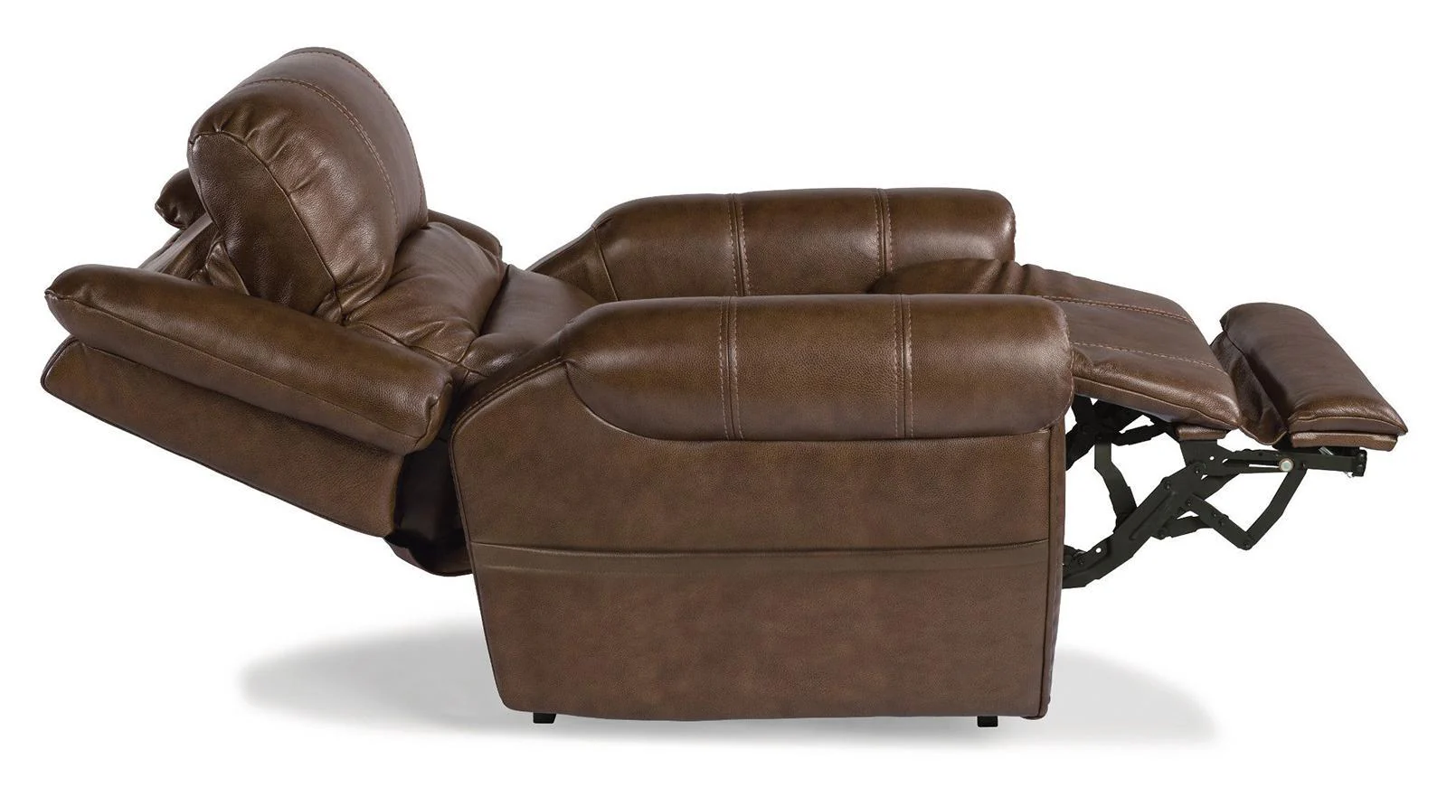 Flexsteel Oscar Power Recliner with Power Headrest and Lumbar - Image 3