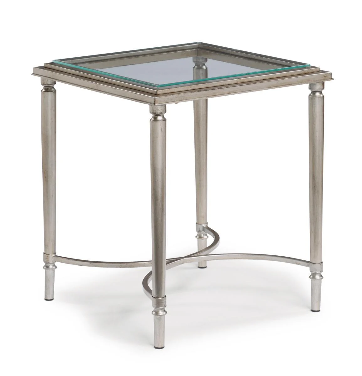 Flexsteel Piper Chairside Table in Gray