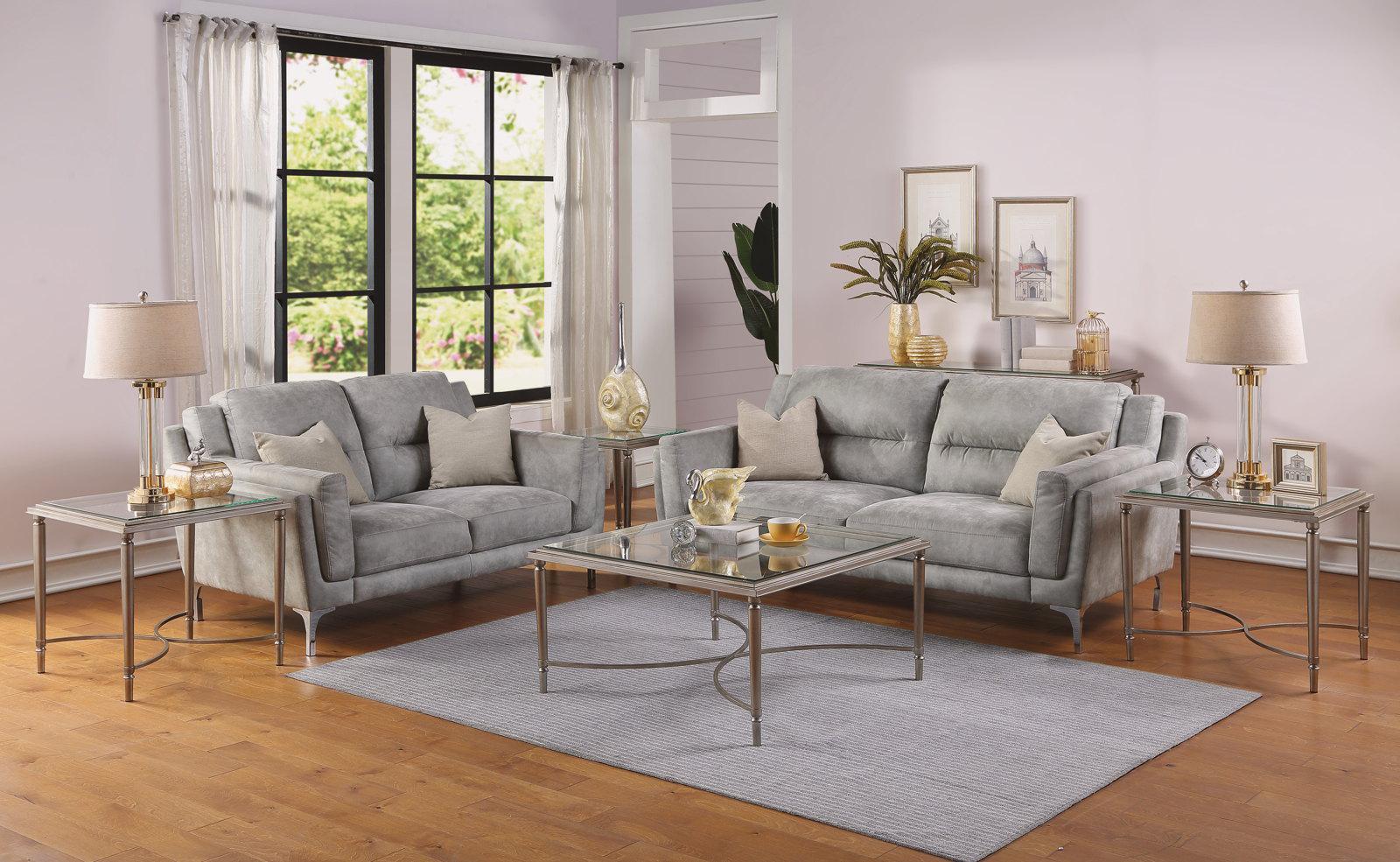 Flexsteel Piper End Table in Gray - Image 5