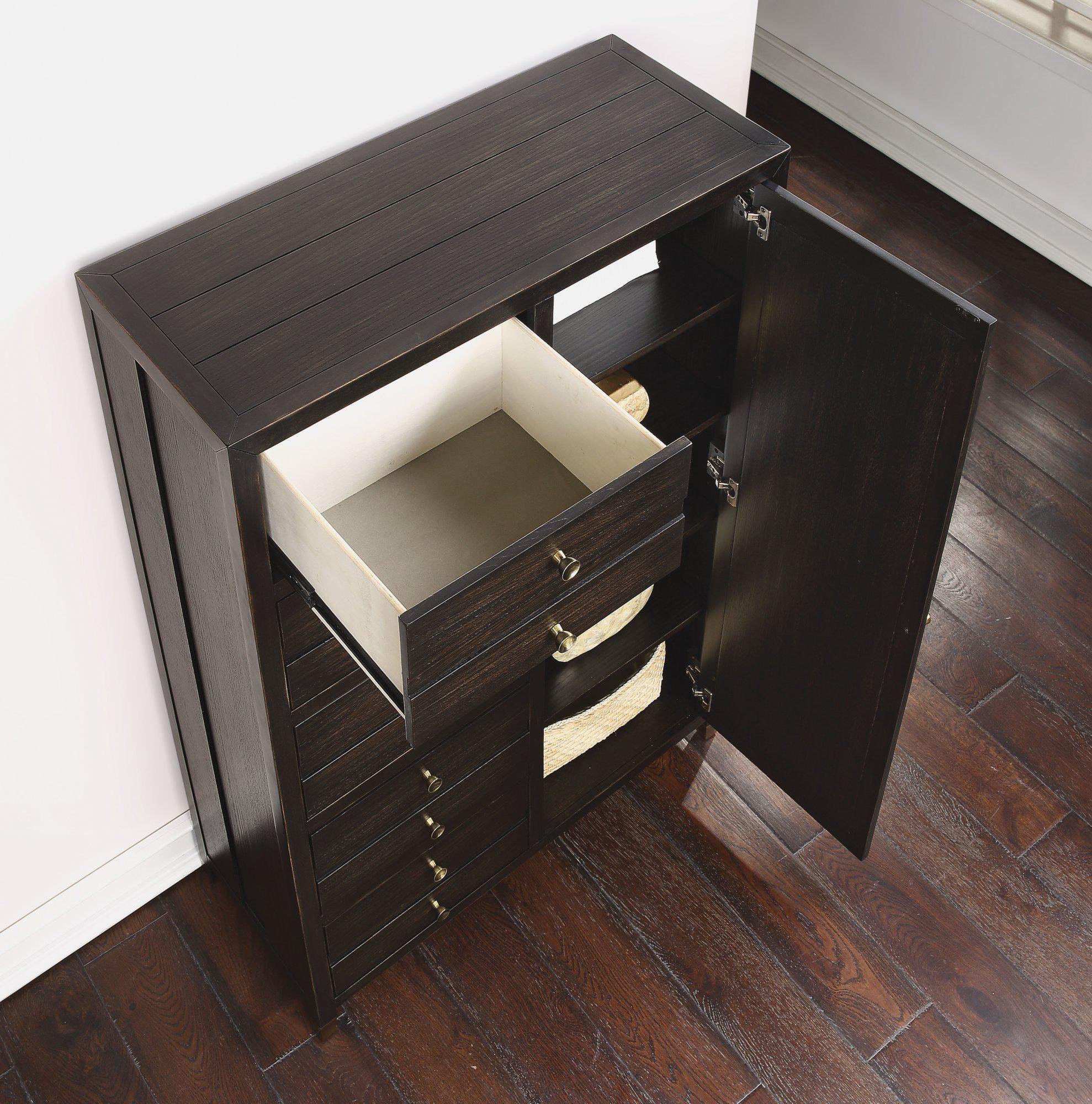 Flexsteel Wynwood Cologne Gentleman's Chest in Dark Brown - Image 2
