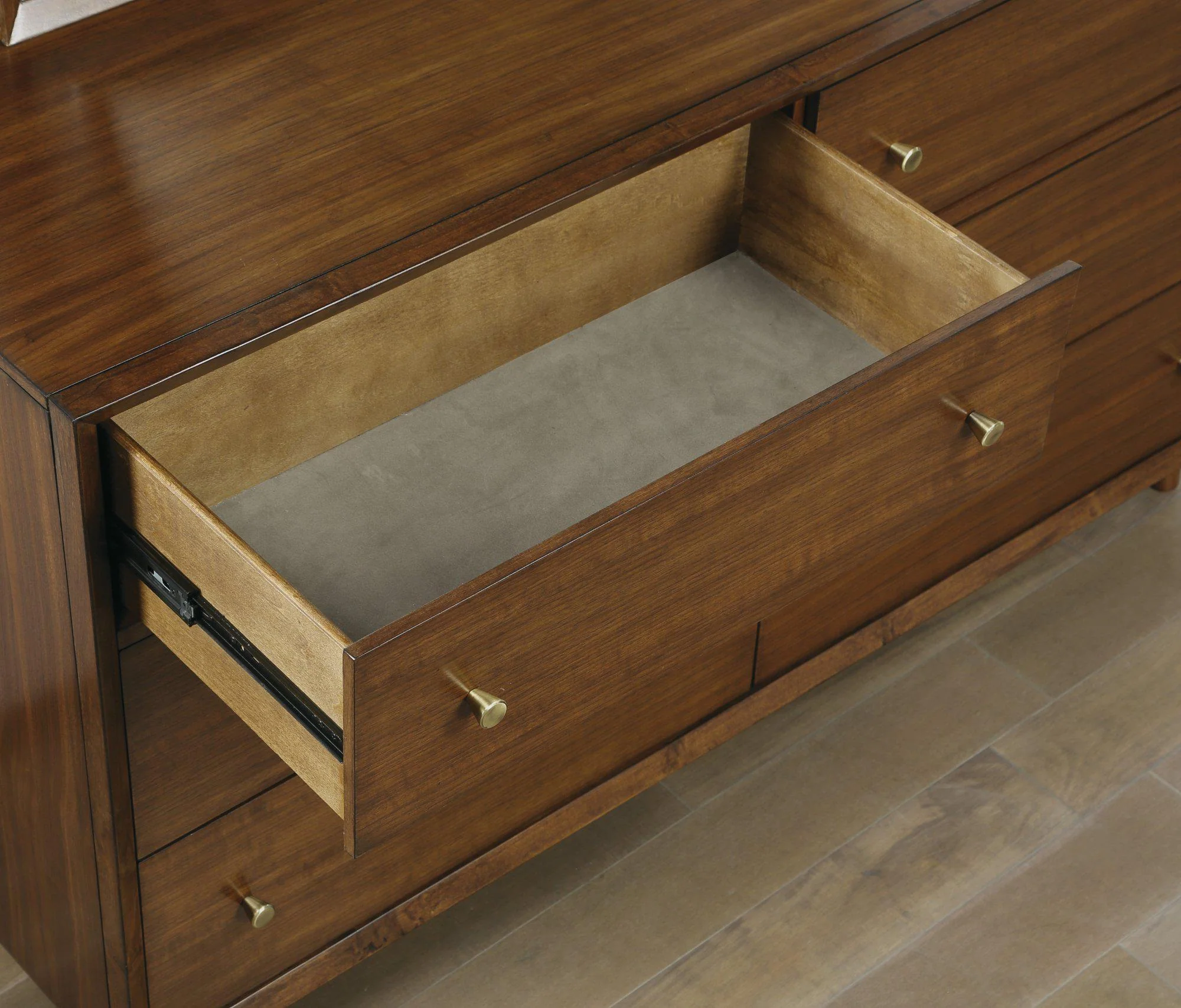 Flexsteel Wynwood Ludwig Dresser in Medium Brown - Image 2