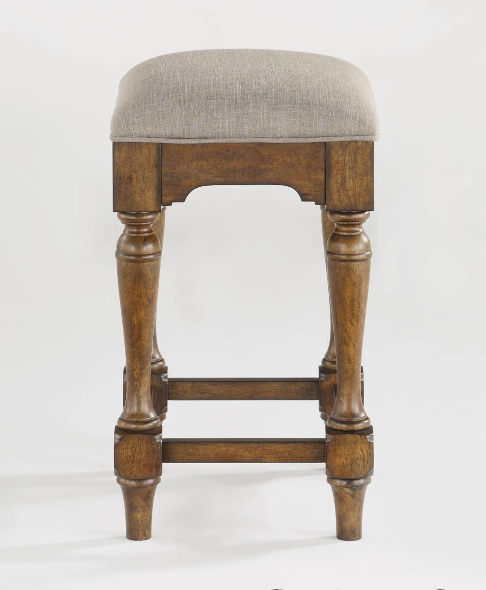Flexsteel Wynwood Plymouth Bar Stool in Brown (Set of 2) - Image 3