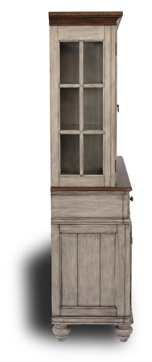 Flexsteel Wynwood Plymouth Buffet with Hutch in Two-Toned - Image 3
