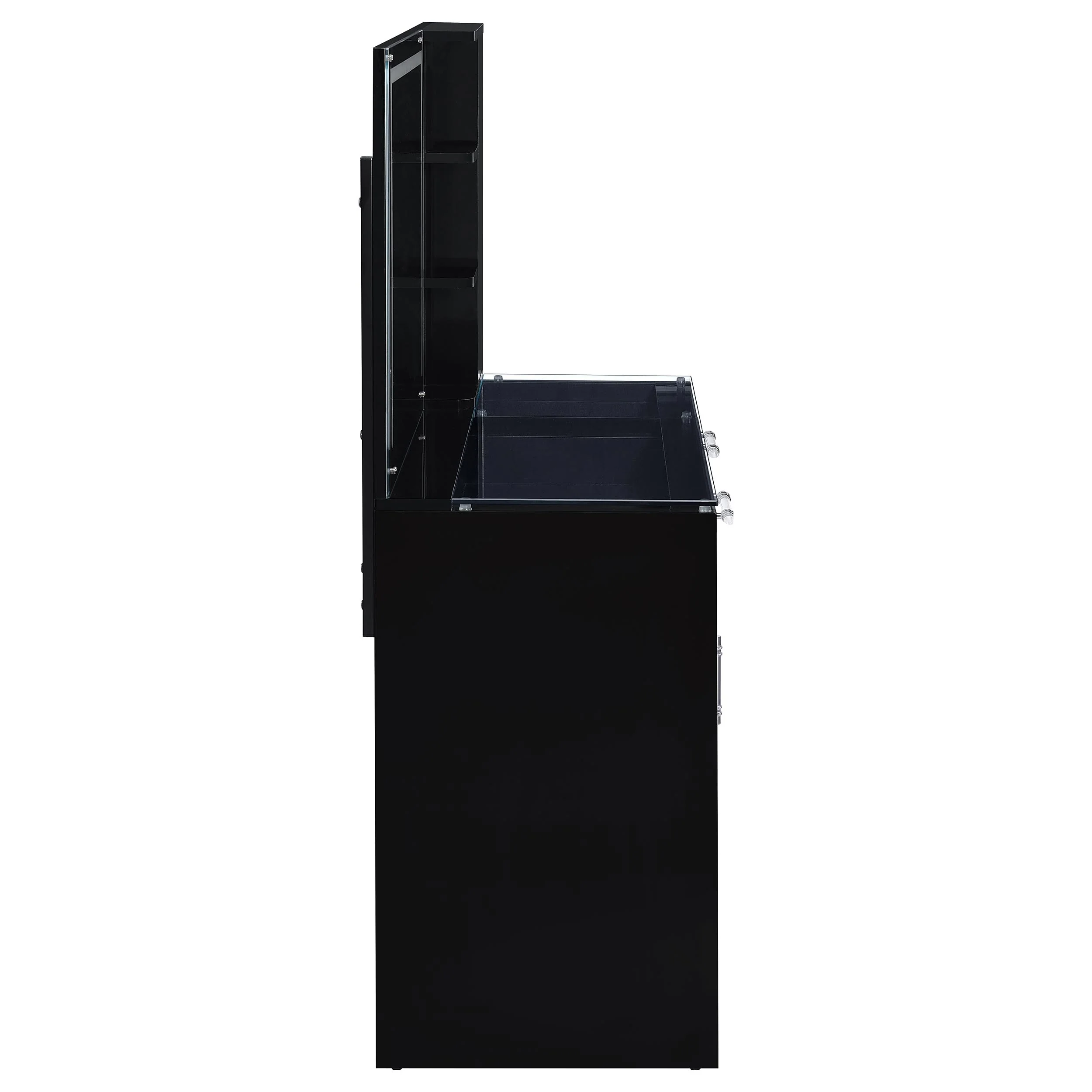 Flora Makeup Vanity Table with LED Mirror and Stool - Image 30