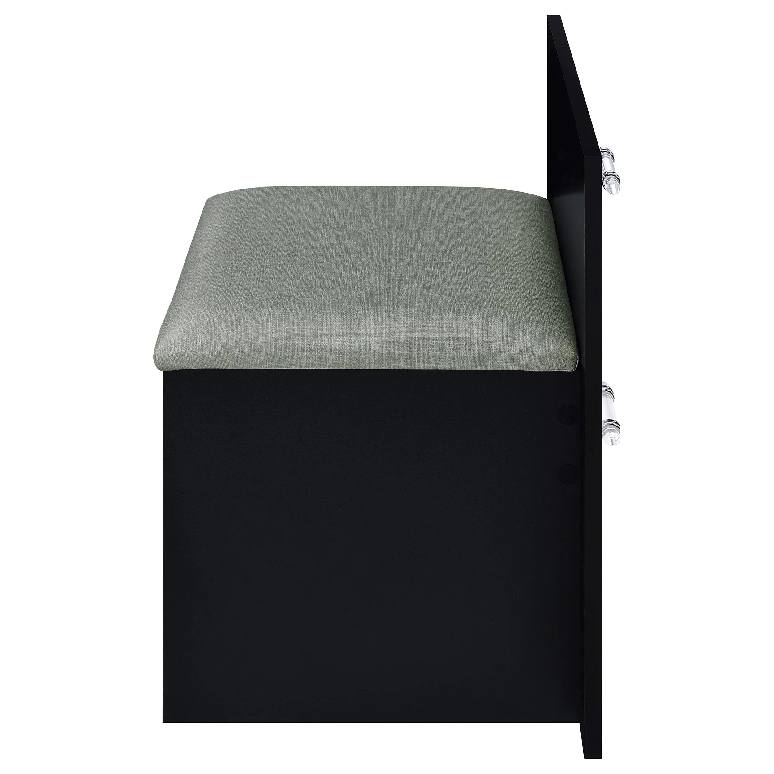 Flora Makeup Vanity Table with LED Mirror and Stool - Image 33