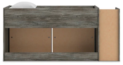 Frandern Loft Bed with Bookcase Storage - Image 22